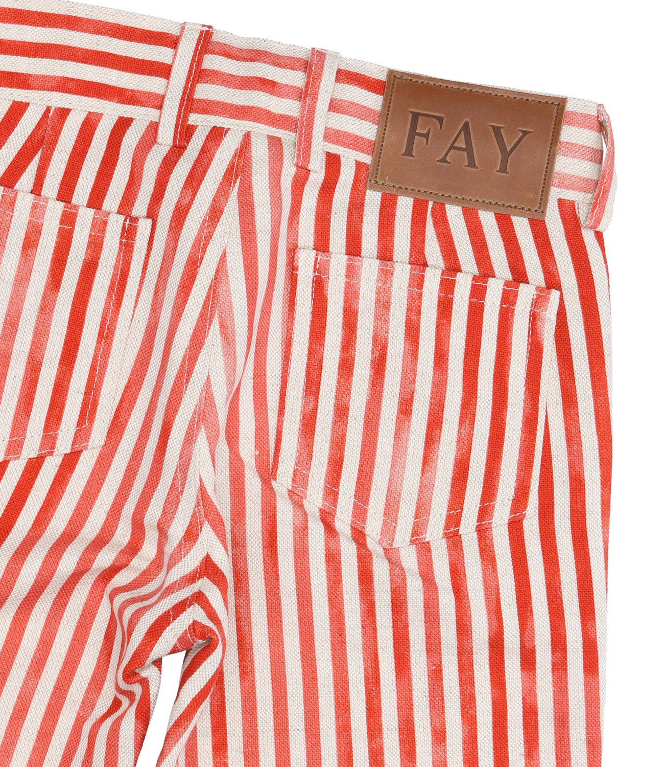 Fay Junior | Bermuda White and Red