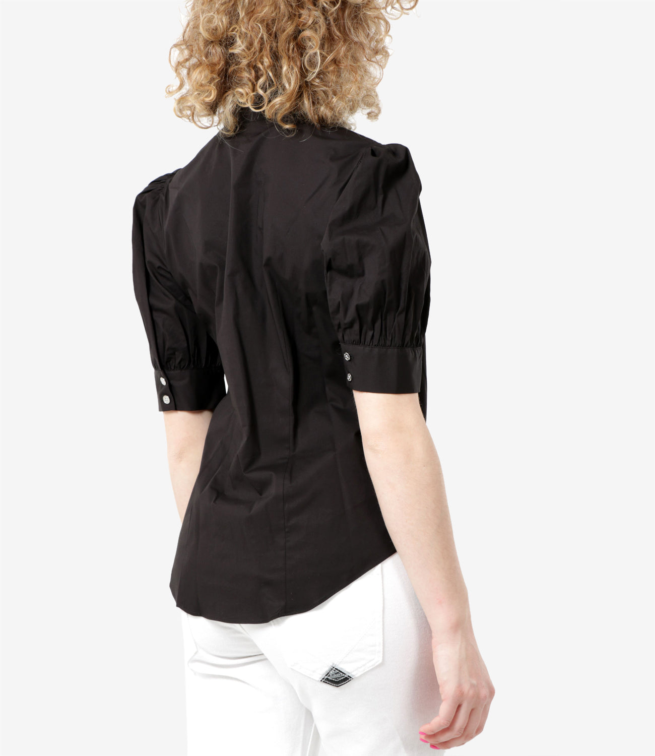 Michael Michael Kors | Blouse Ctn Short Puff Black