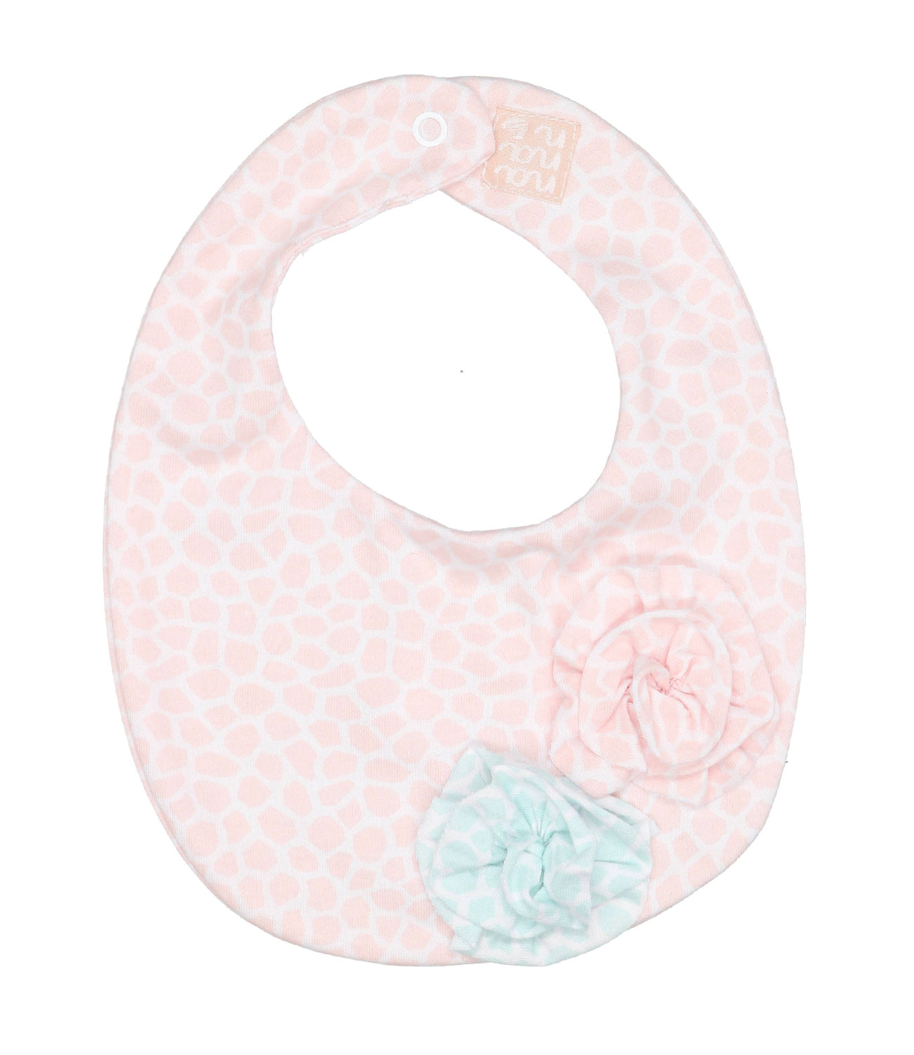 Nanan | Bib white+pink