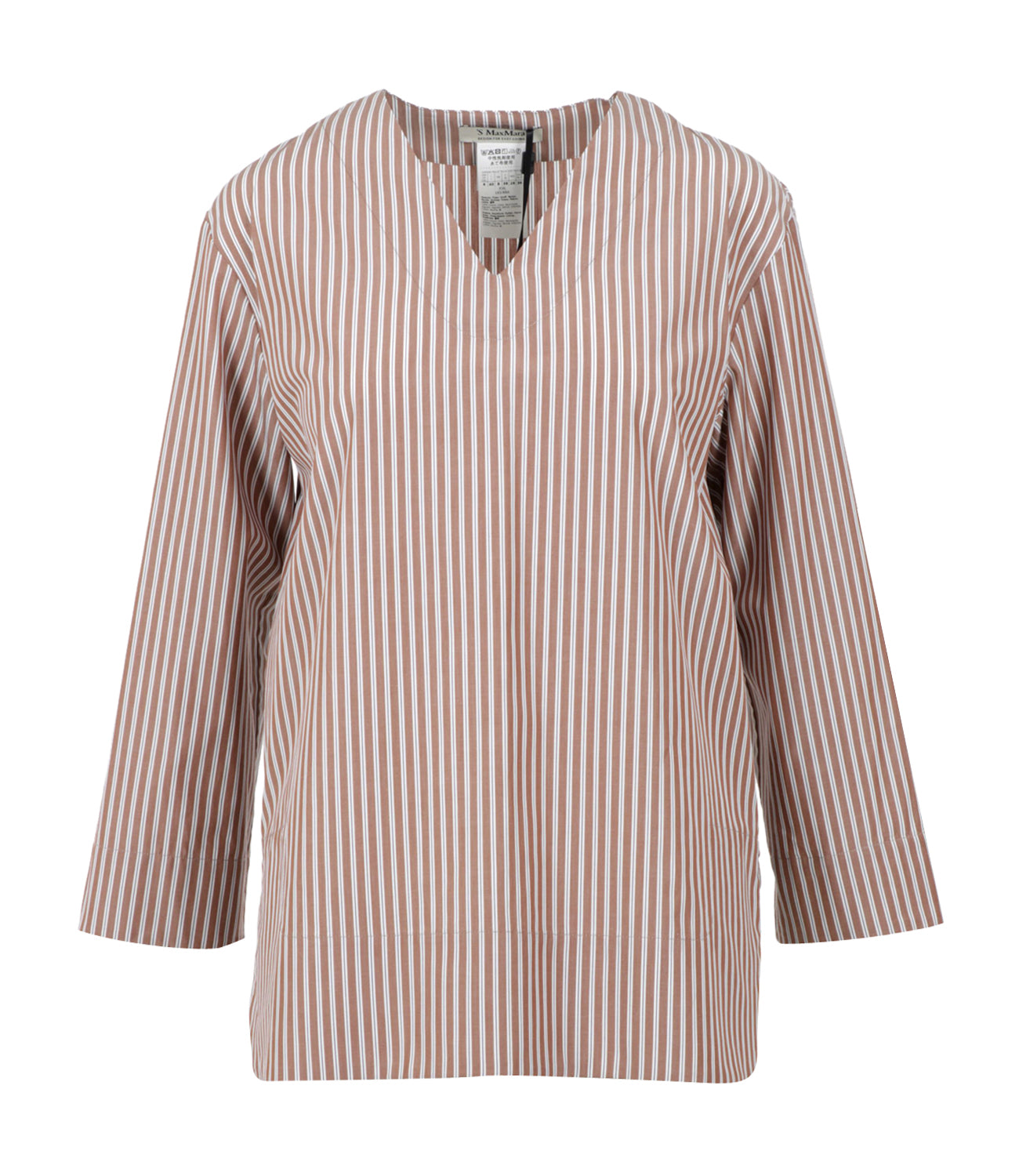 S Max Mara | Baiocco Brick Blouse