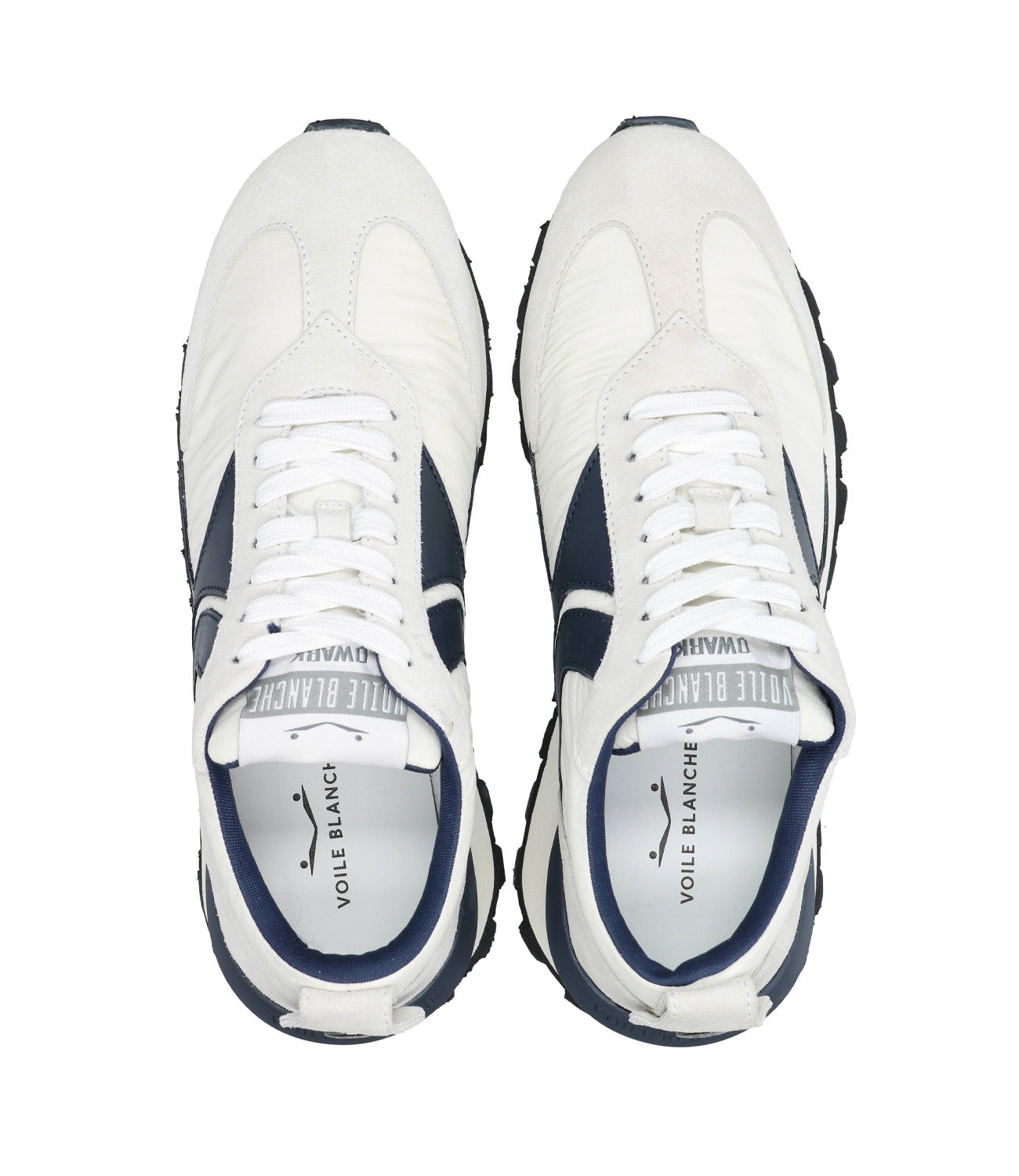 Voile Blanche | Sneakers Qwark Bianca e Blu