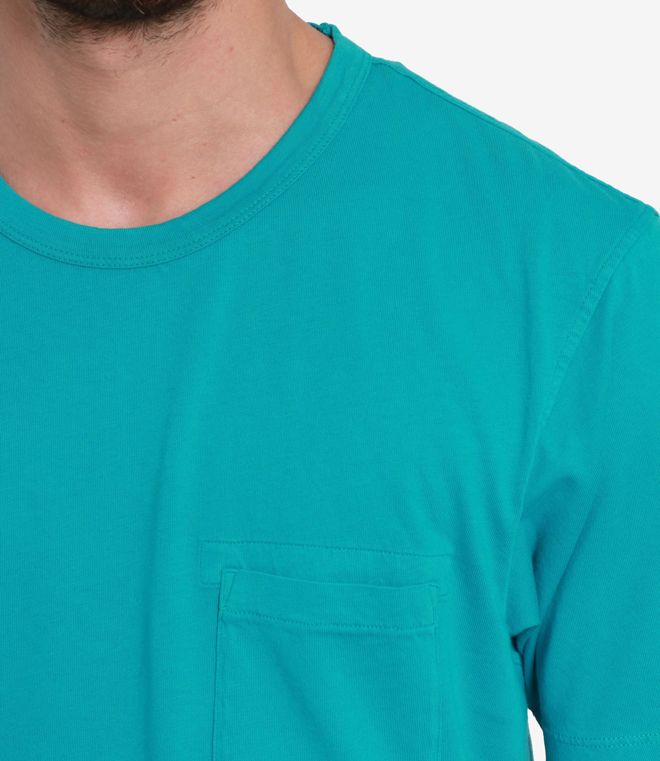 C.P. Company | T-Shirt Jersey Pocket Turquoise