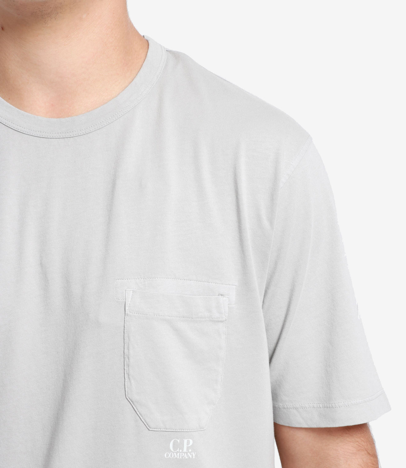 C.P. Company | T-Shirt Jersey Pocket Bianco