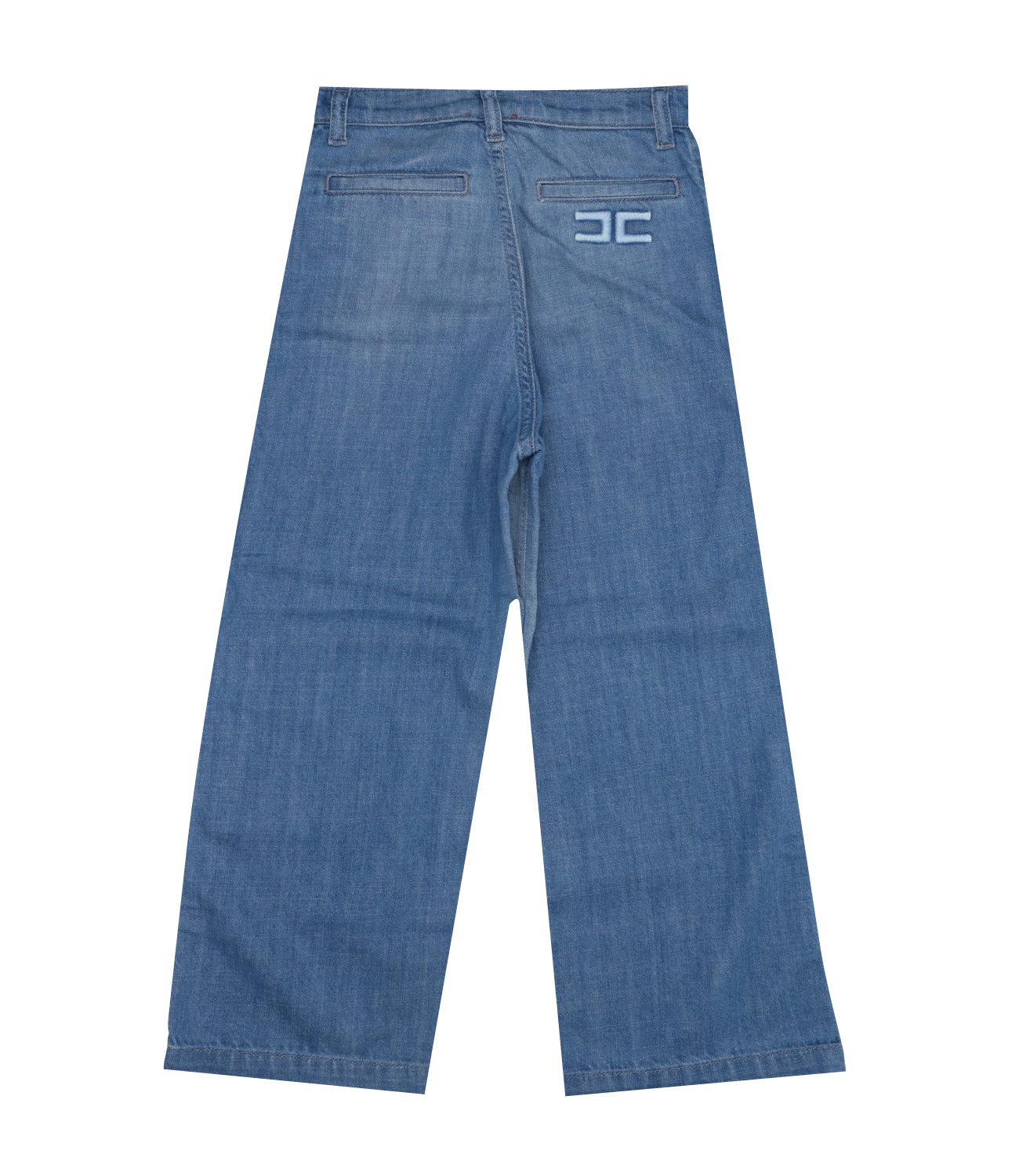 Elisabetta Franchi La Mia Bambina | Blue Denim Pant