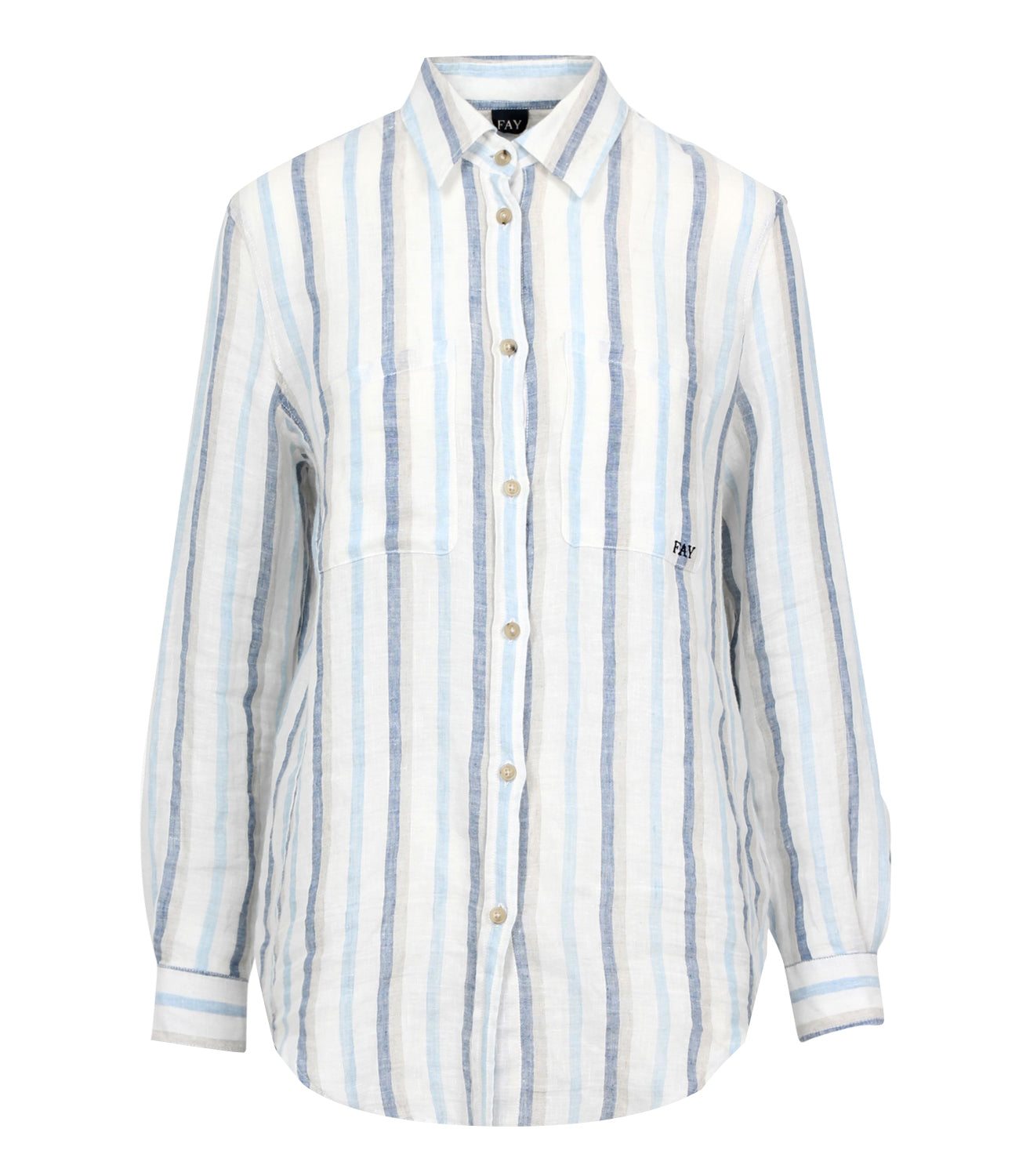 Fay | Blue and White Shirt
