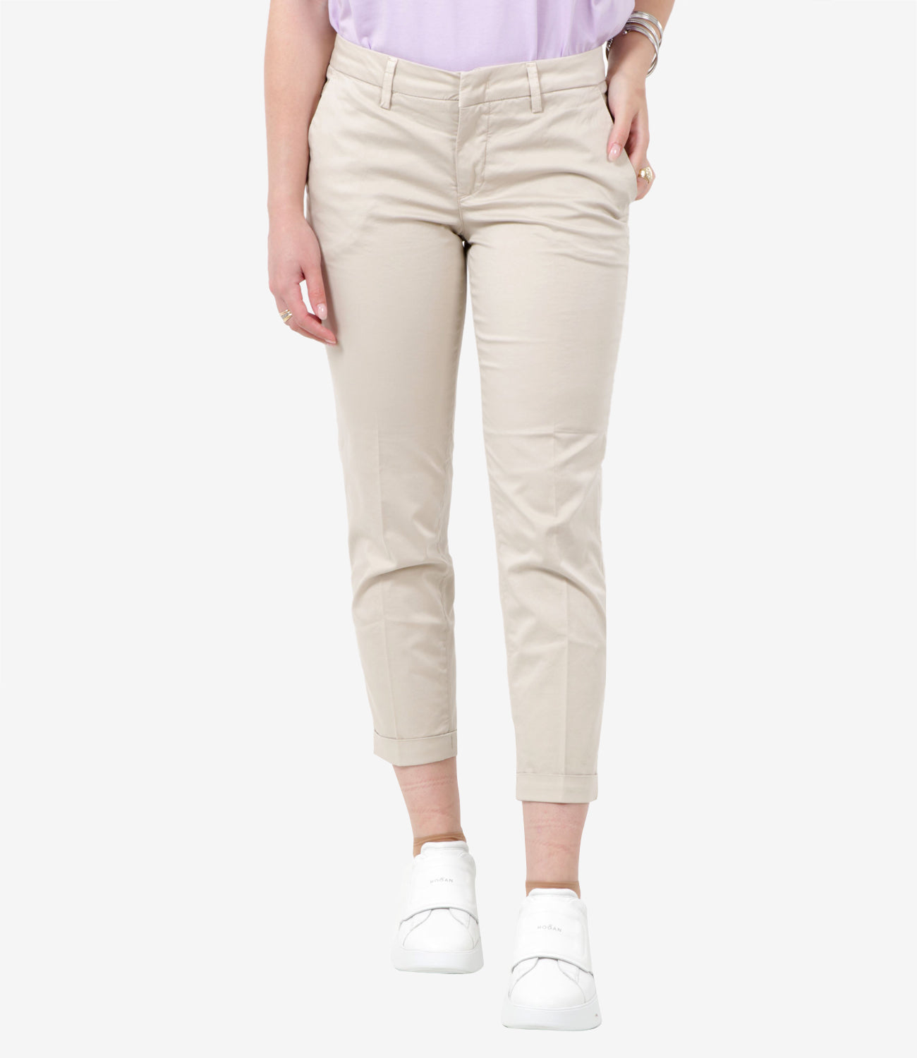 Fay | Beige Trousers