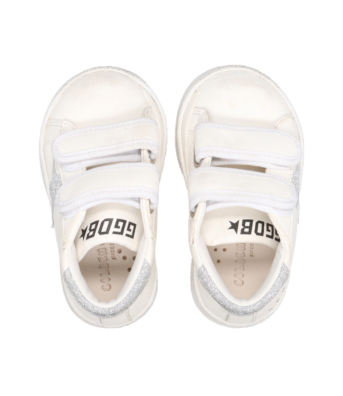 Golden Goose Kids | Sneakers Bianca e Argento