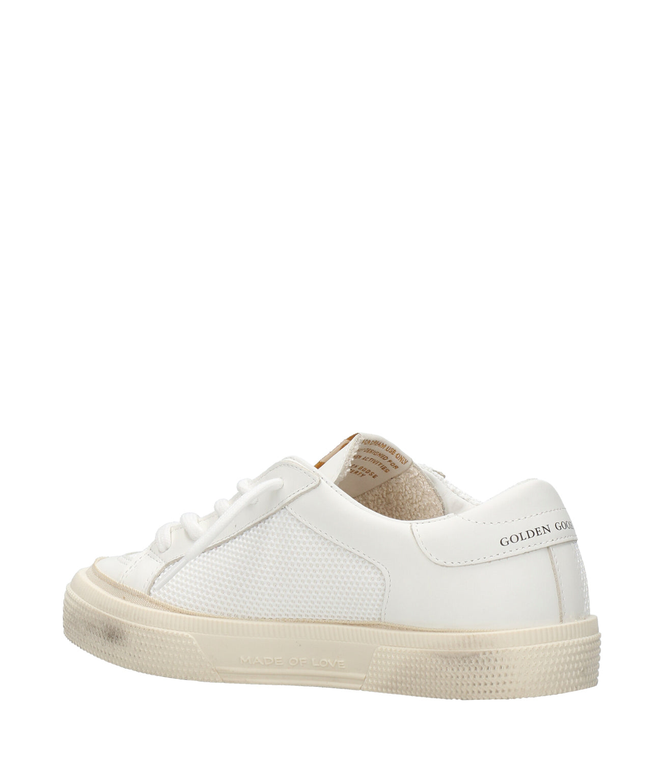 Golden Goose Kids | Sneakers May Bianco+Nero