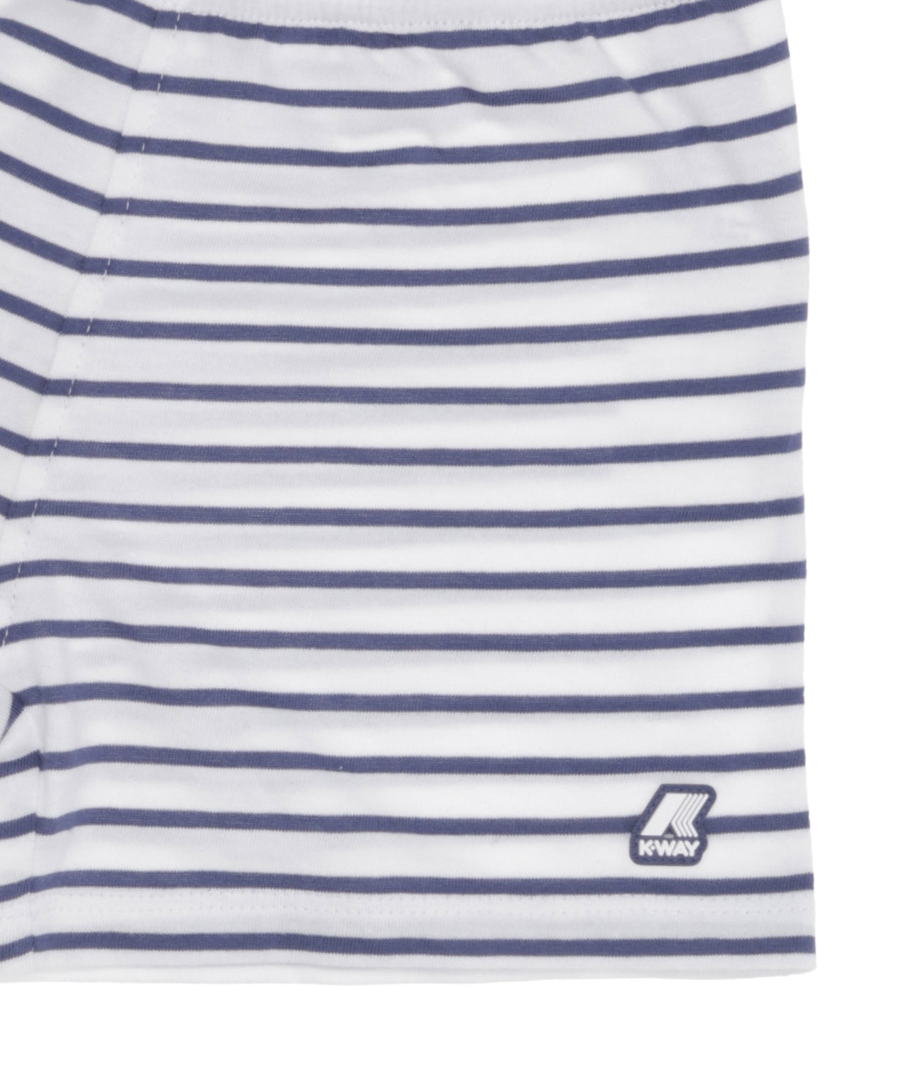 K-Way Kids | Shorts E. Noisette Stripes White and Blue