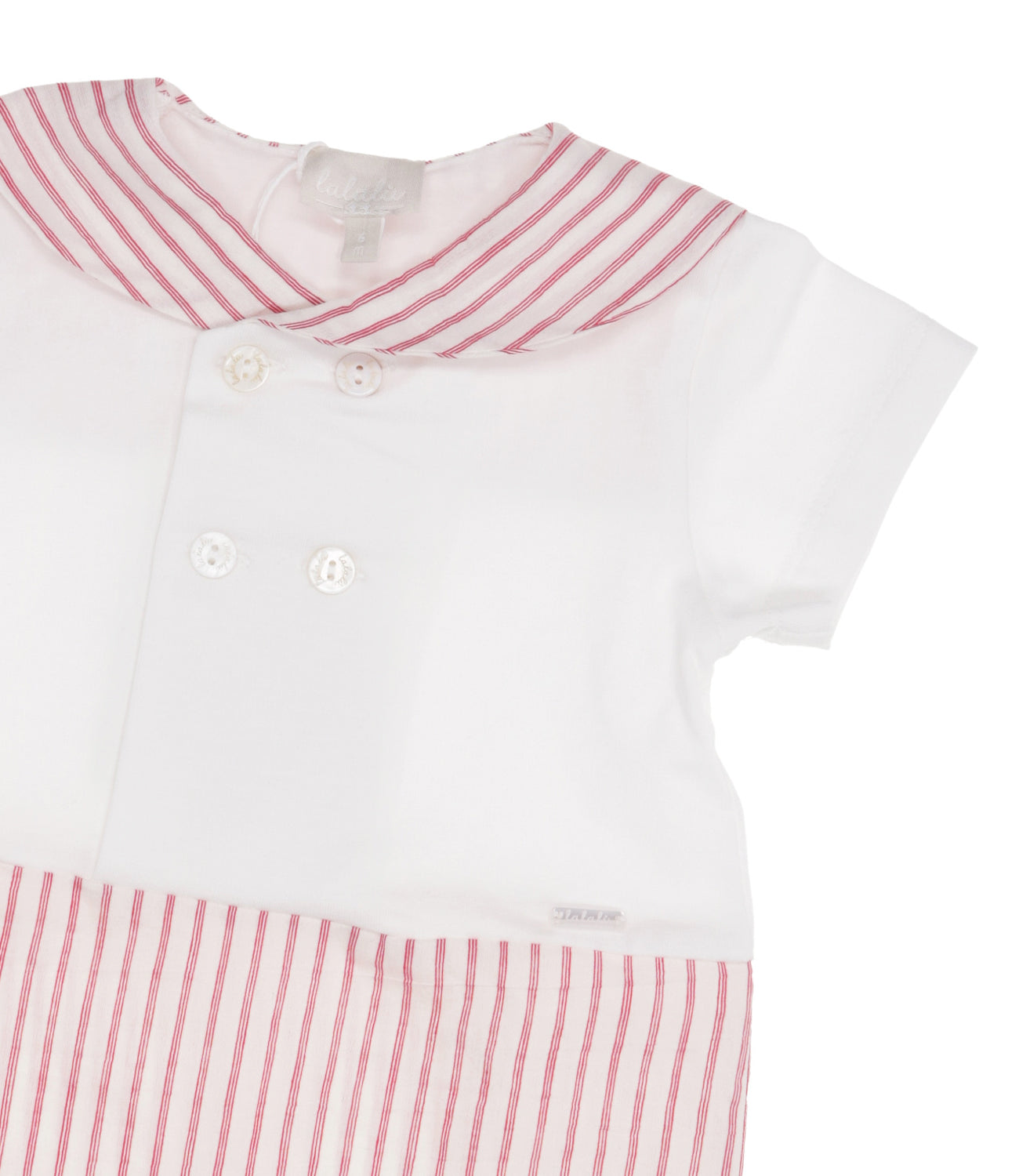 Lalalù | Pagliaccetto Bianco e Rosso