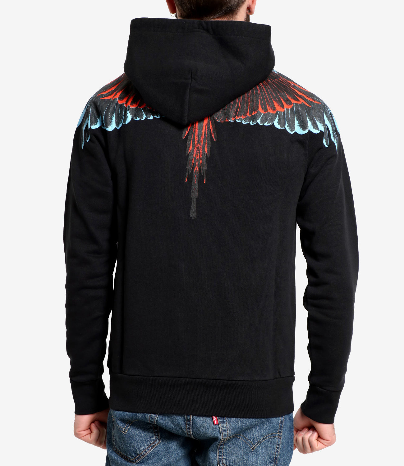 Marcelo Burlon | Felpa Nero e Rosso