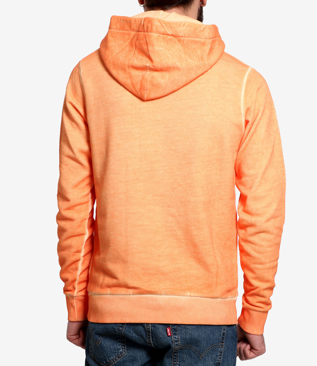 Marcelo Burlon | Felpa Sunset Cross Arancio e Rosso
