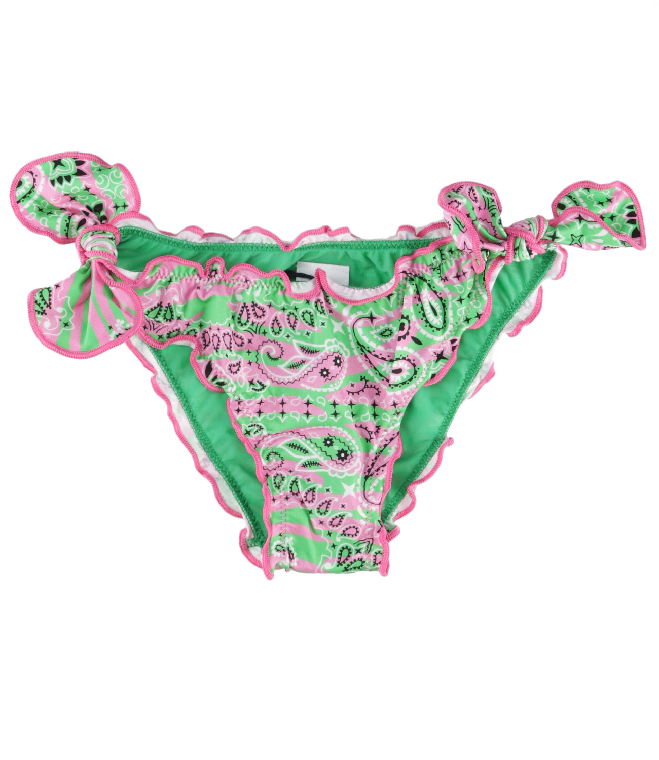 MC2 Saint Barth Kids | Costume Slip Verde e Rosa