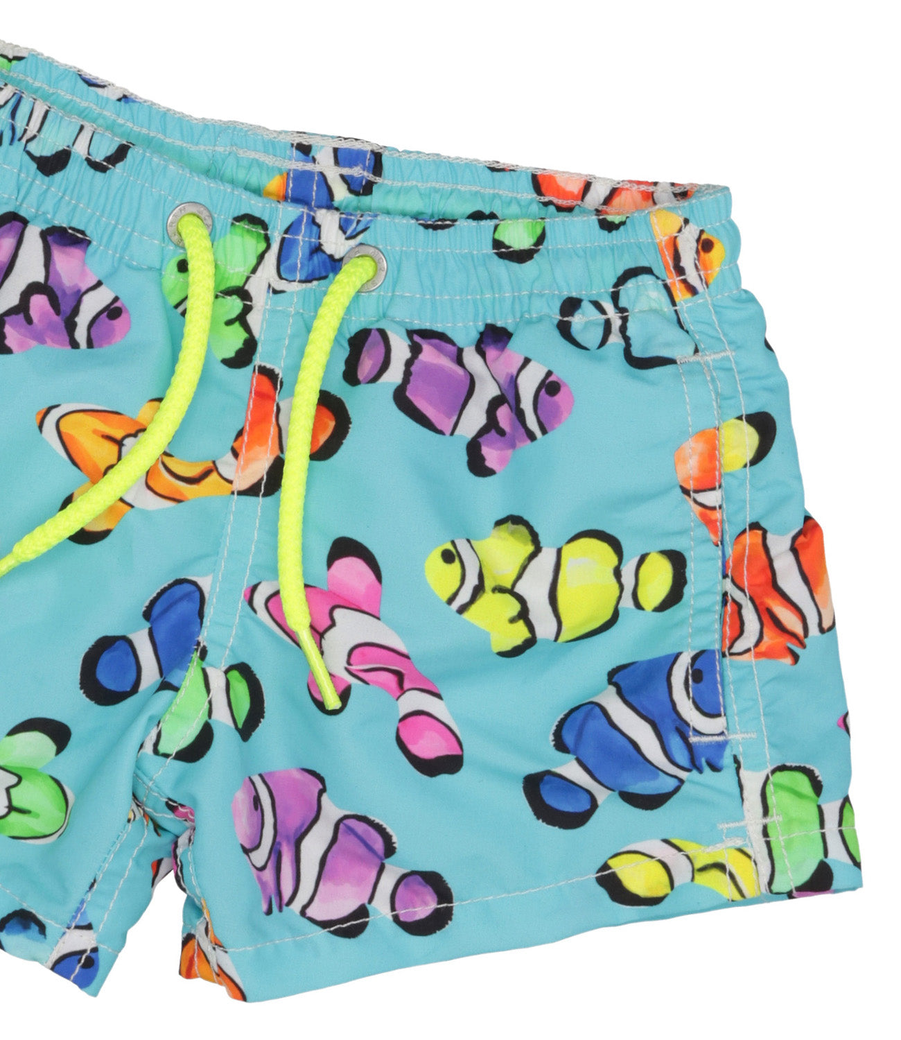 MC2 Saint Barth Kids | Costume Boxer Celeste e Giallo
