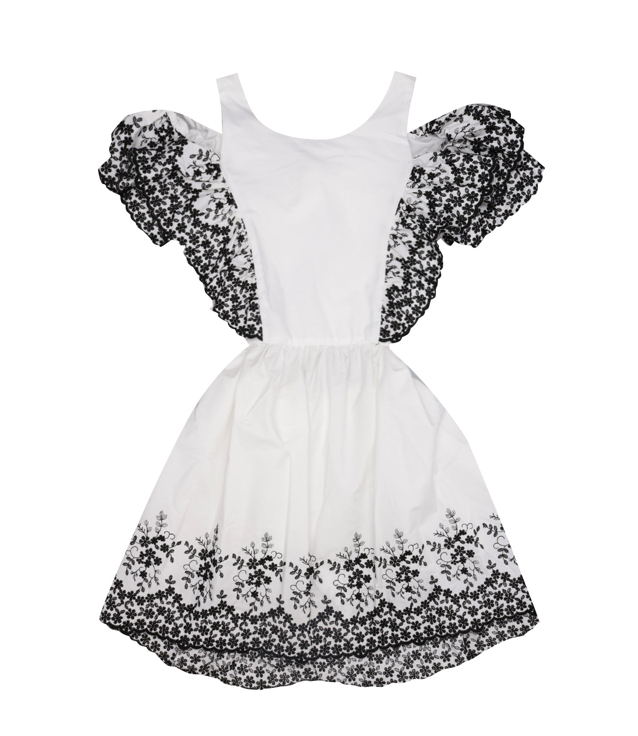 Miss Grant | Cream and Black Dress