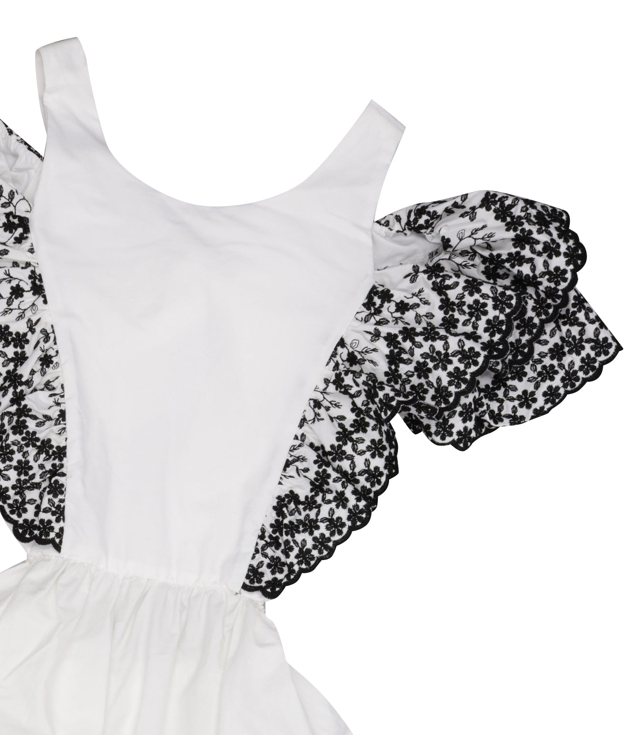 Miss Grant | Cream and Black Dress