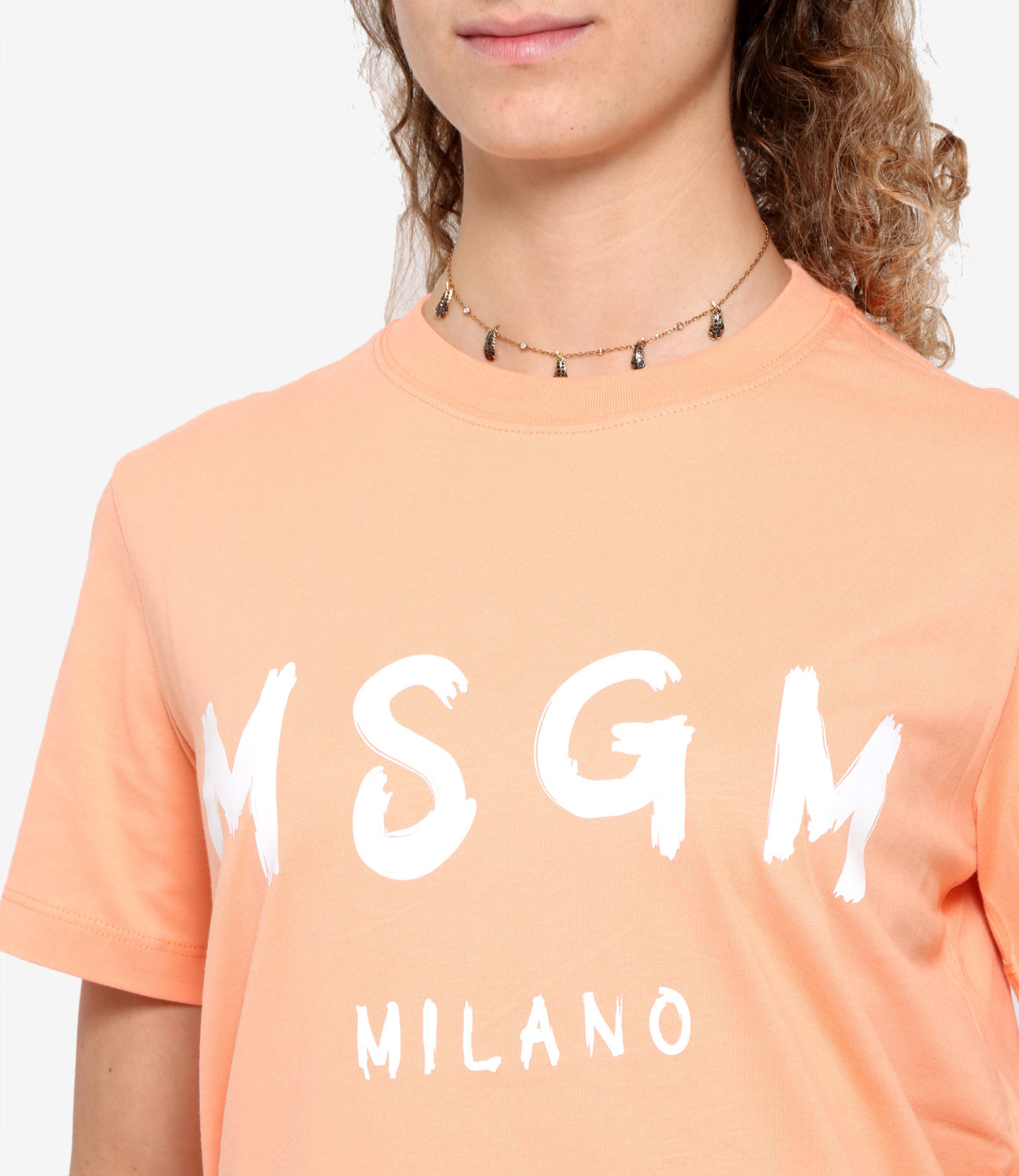 MSGM | T-Shirt Arancio