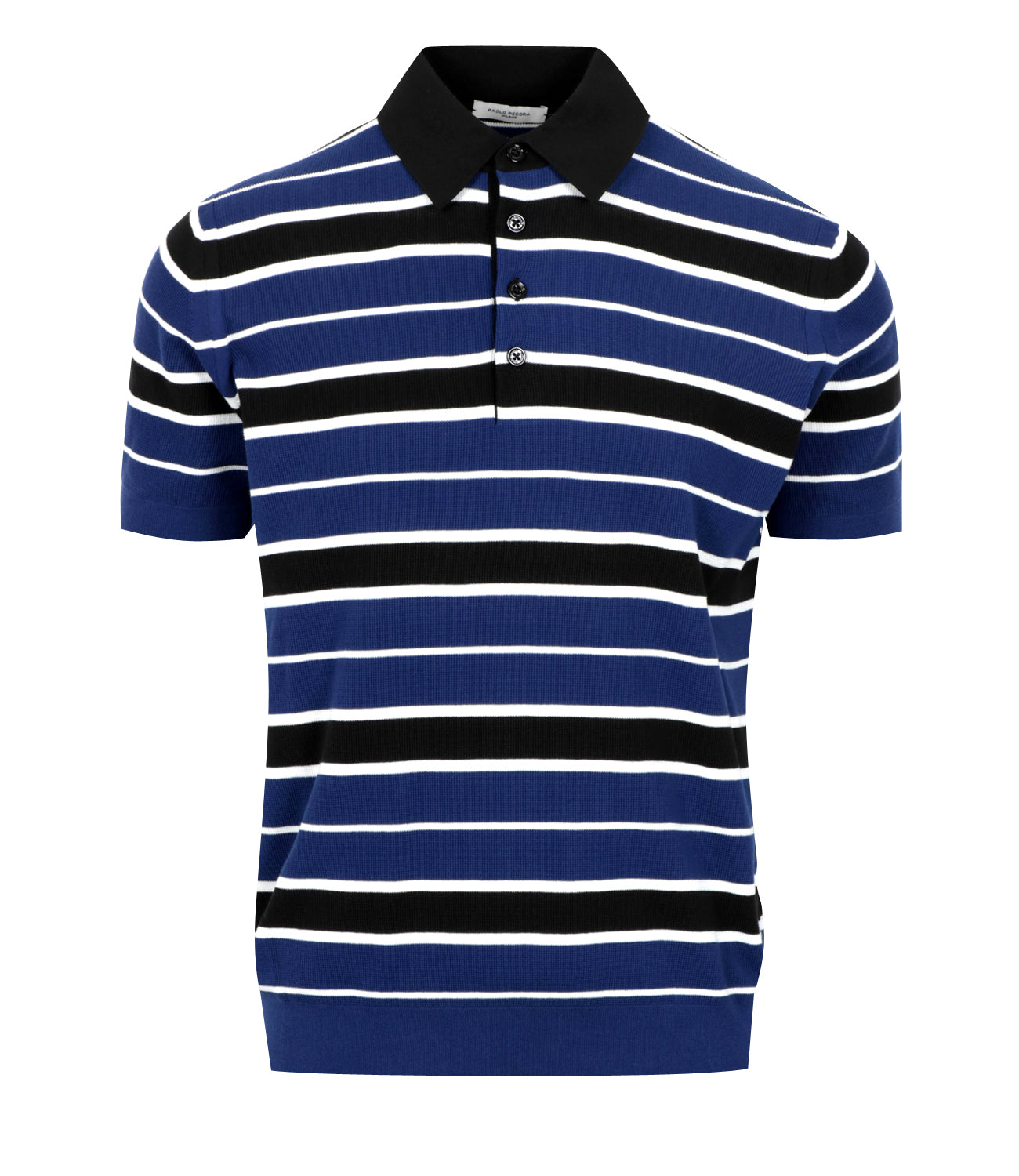 Paolo Pecora | Polo Blue and Black