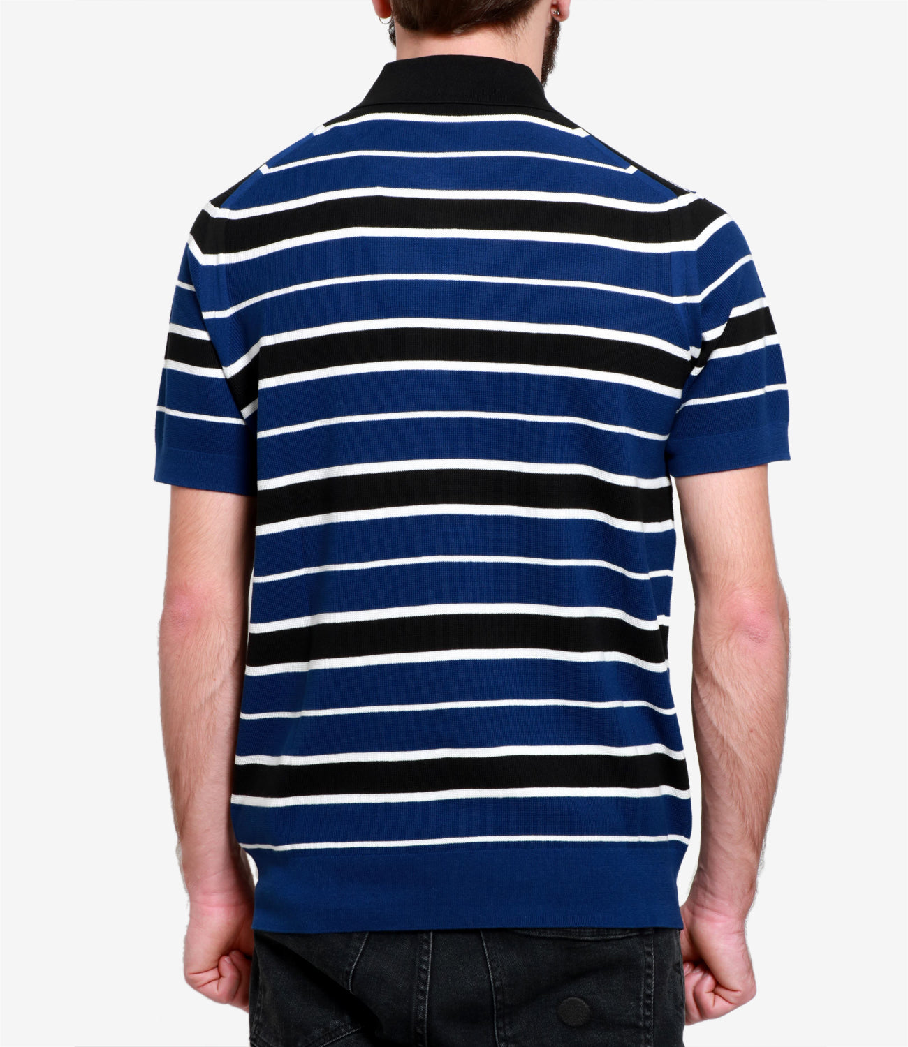 Paolo Pecora | Polo Blue and Black