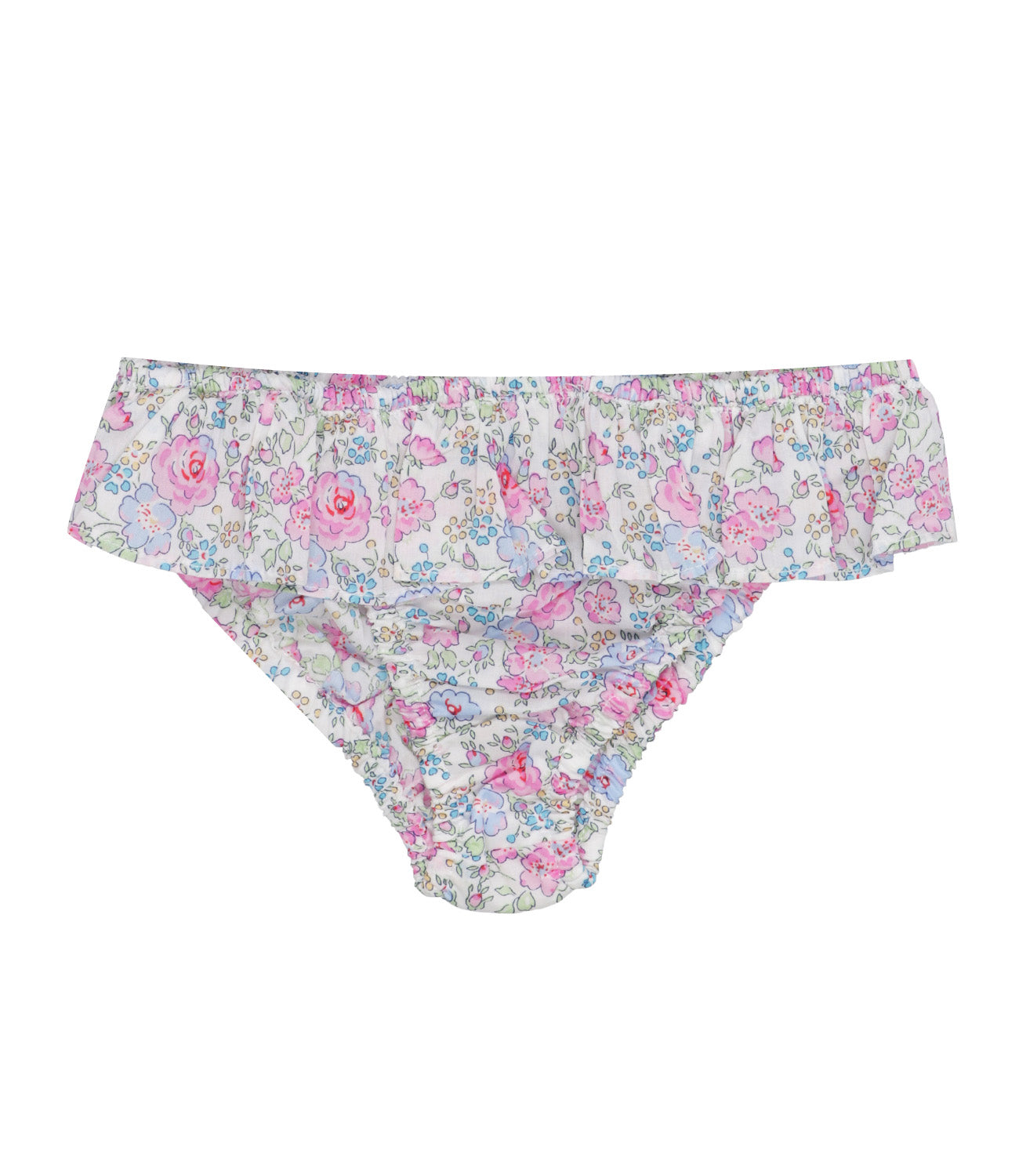 Red Fish Beachwear | White, Pink and Blue Swimsuit Briefs