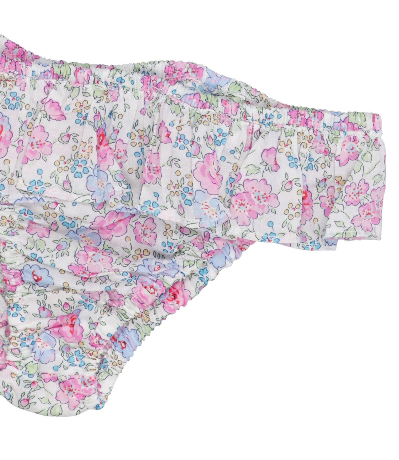 Pesciolino Rosso Beachwear | Costume Slip Bianco, Rosa e Azzurro