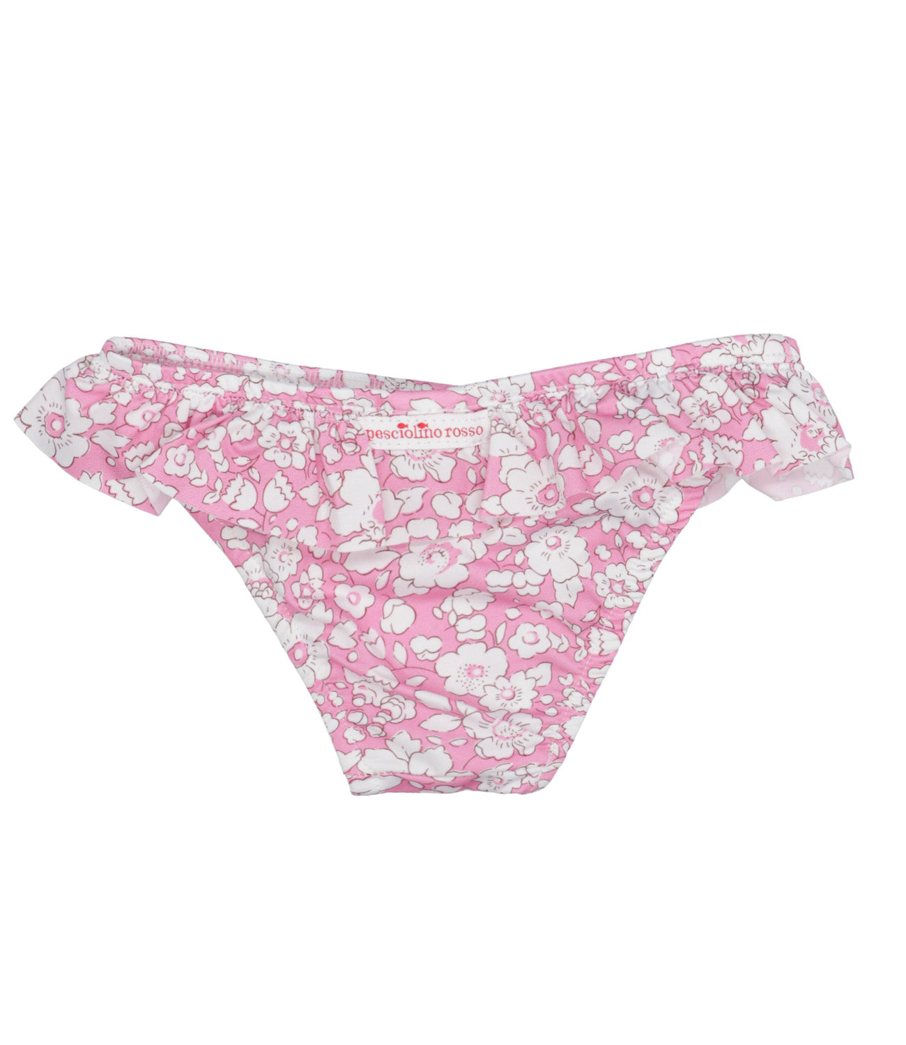 Red Fish Beachwear | Pink Swimsuit Briefs