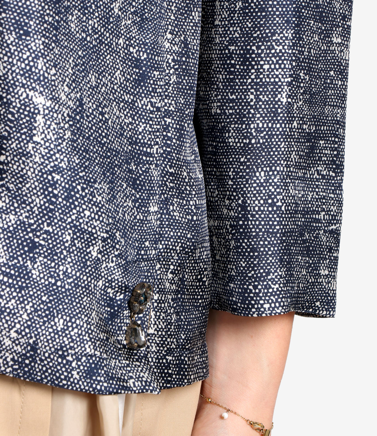 S Max Mara | Camicia Clio Blu e Bianco