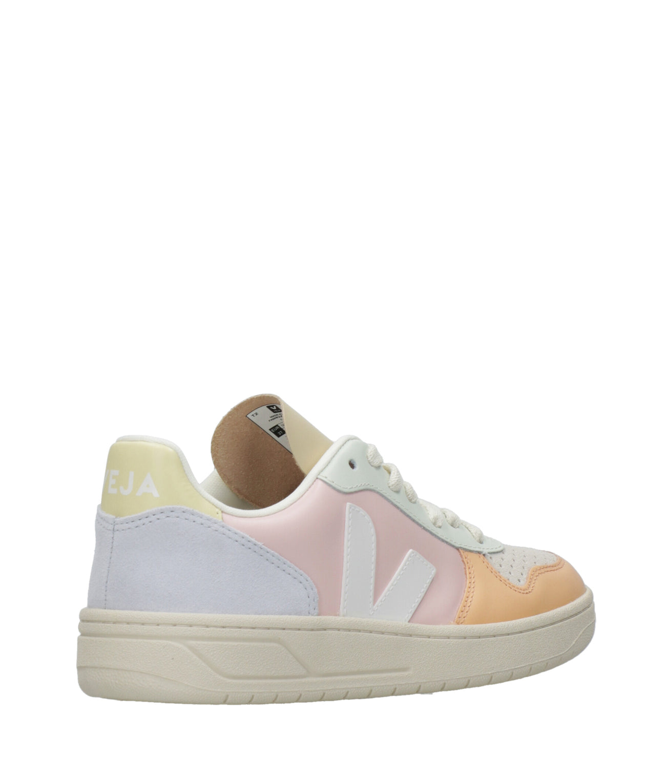 Veja | Sneakers V-10 Pink and White