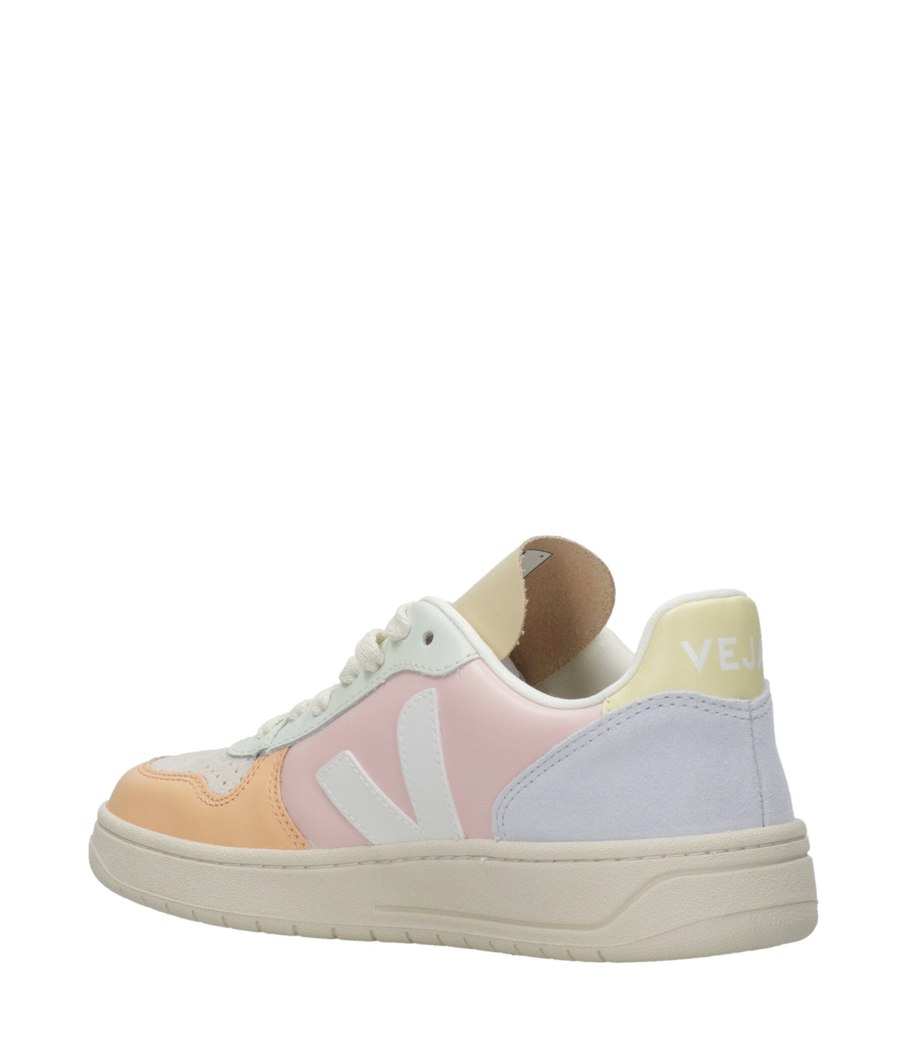 Veja | Sneakers V-10 Pink and White