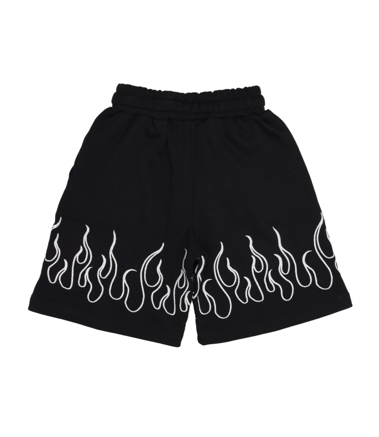 Vision of Super Kids | Black and White Sport Bermuda Shorts