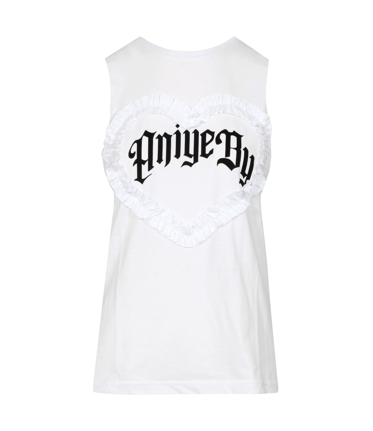 Aniye By | Top Heart Bianco