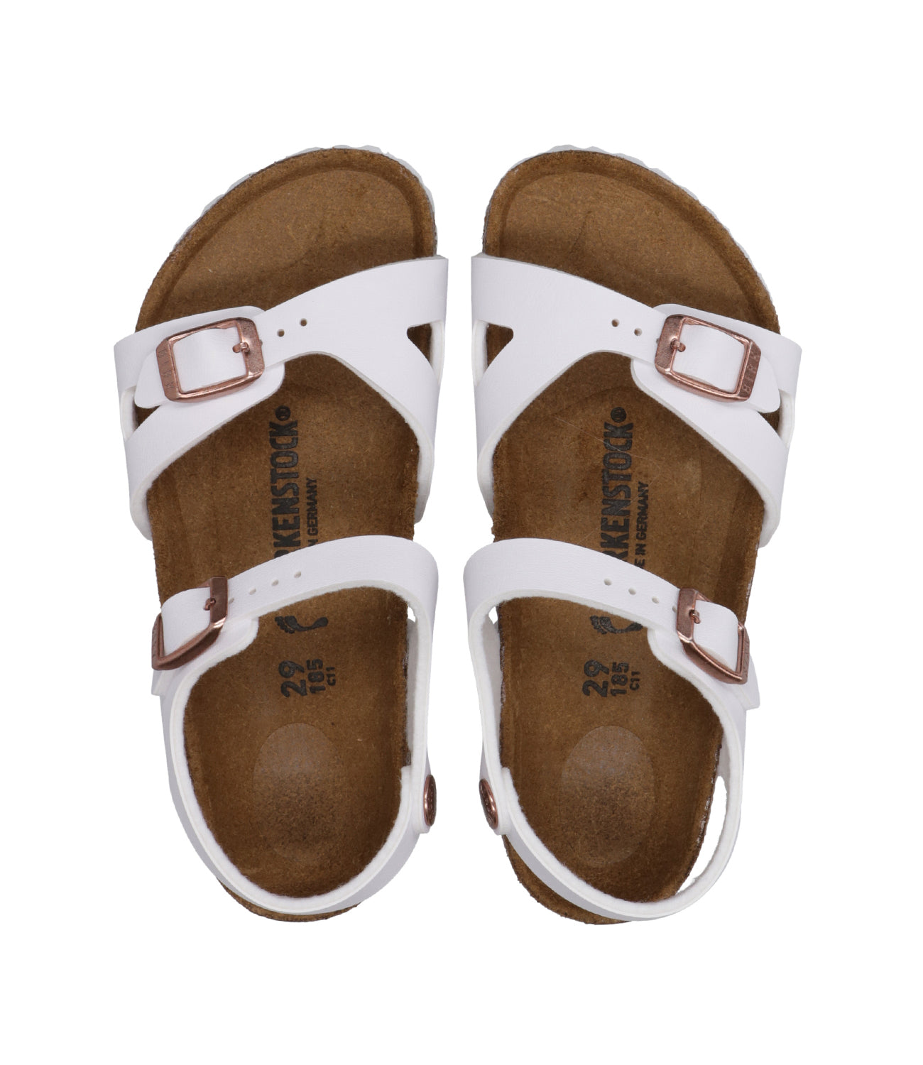 Birkenstok Kids | Sandalwood Rio White