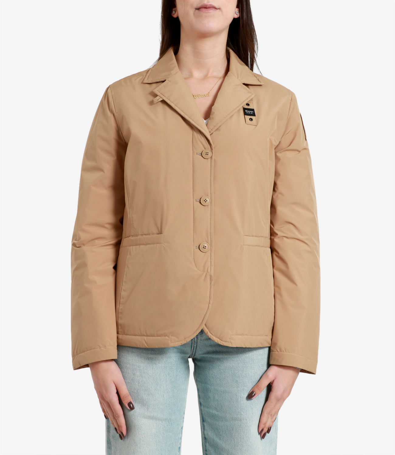 Blauer | Short Jacket Beige