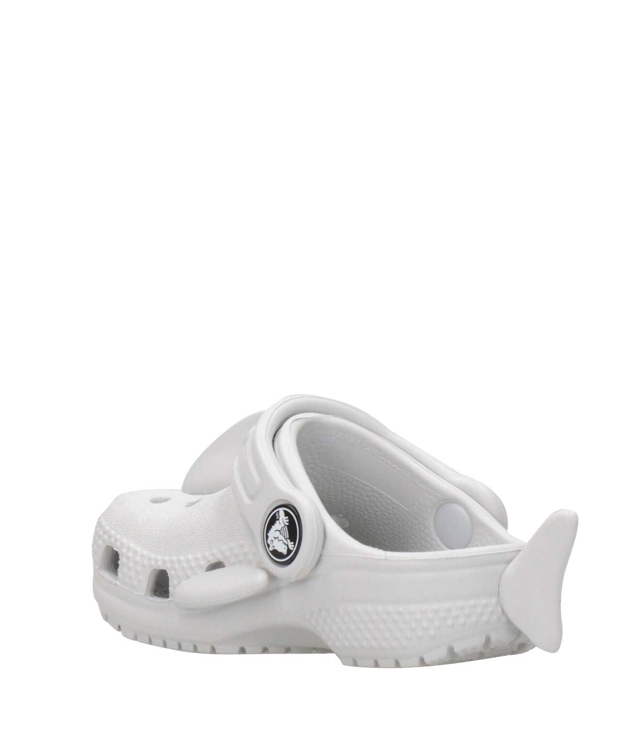 Crocs Kids | Classic Shark Clog Light Gray Sabot