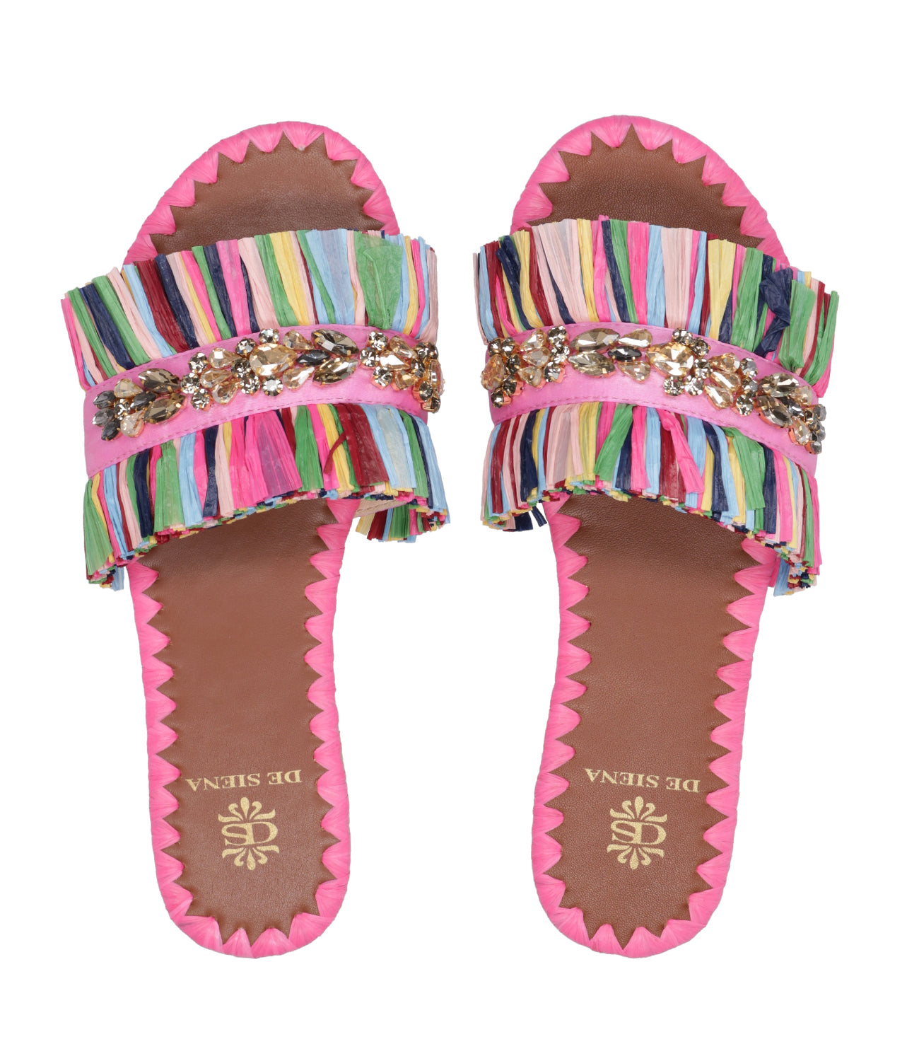 De Siena Shoes | Ciabatta Ava Multirosa