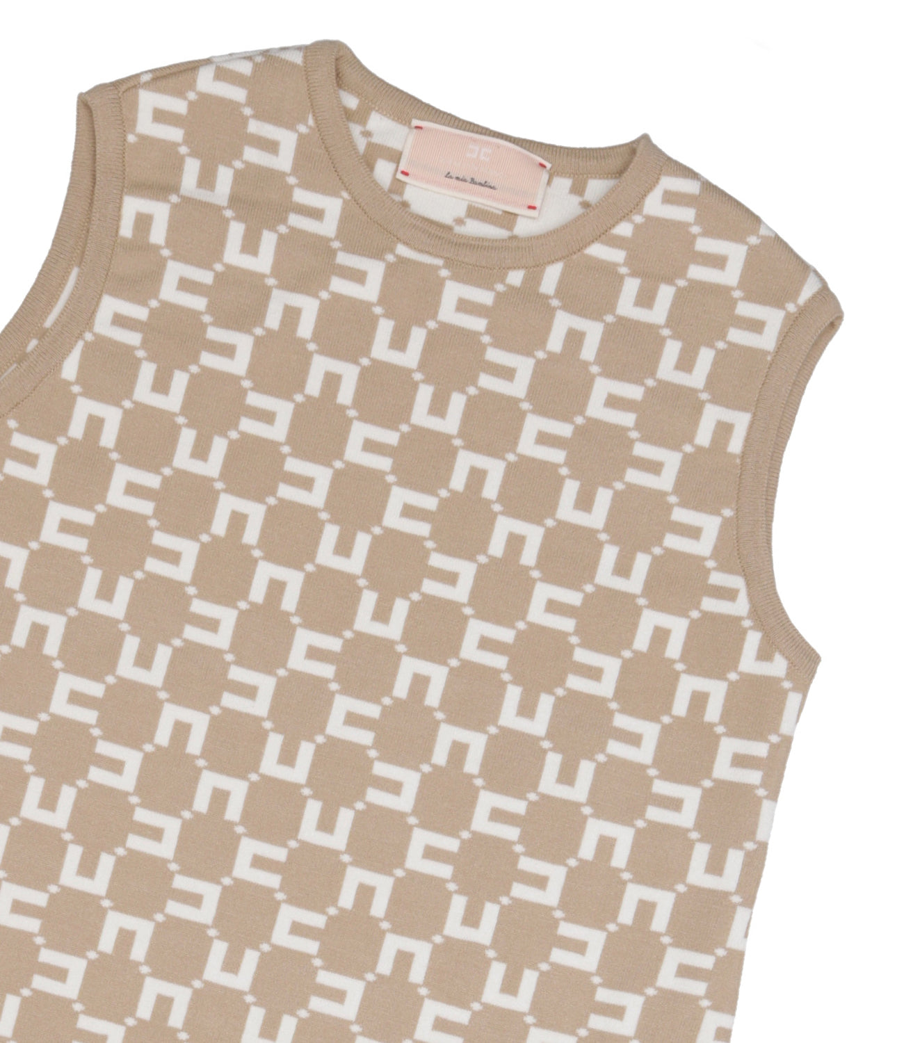 Elisabetta Franchi La Mia Bambina | Beige Dress