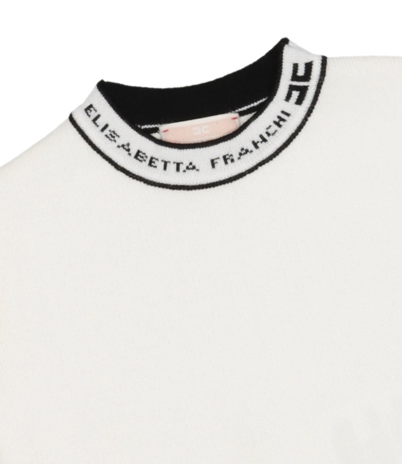 Elisabetta Franchi La Mia Bambina | Butter and Black T-Shirt