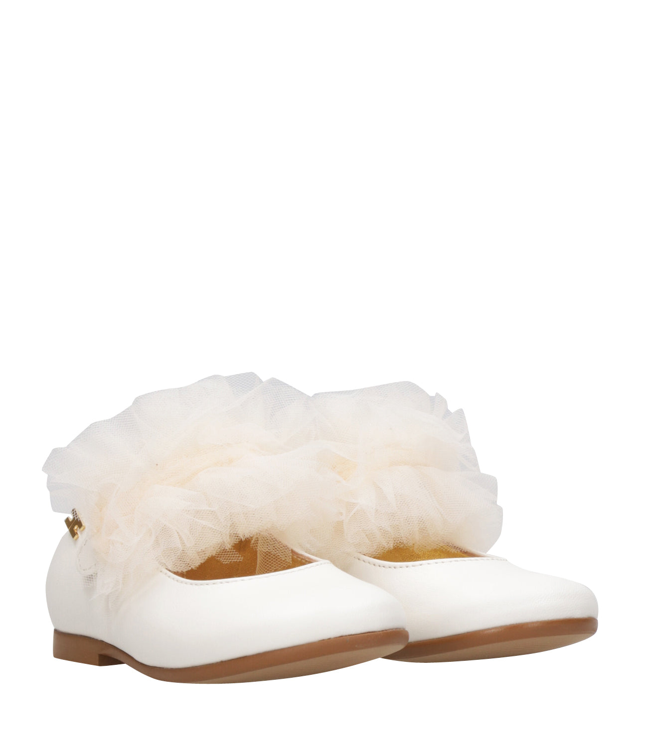 Elisabetta Franchi La Mia Bambina | Ballerina White