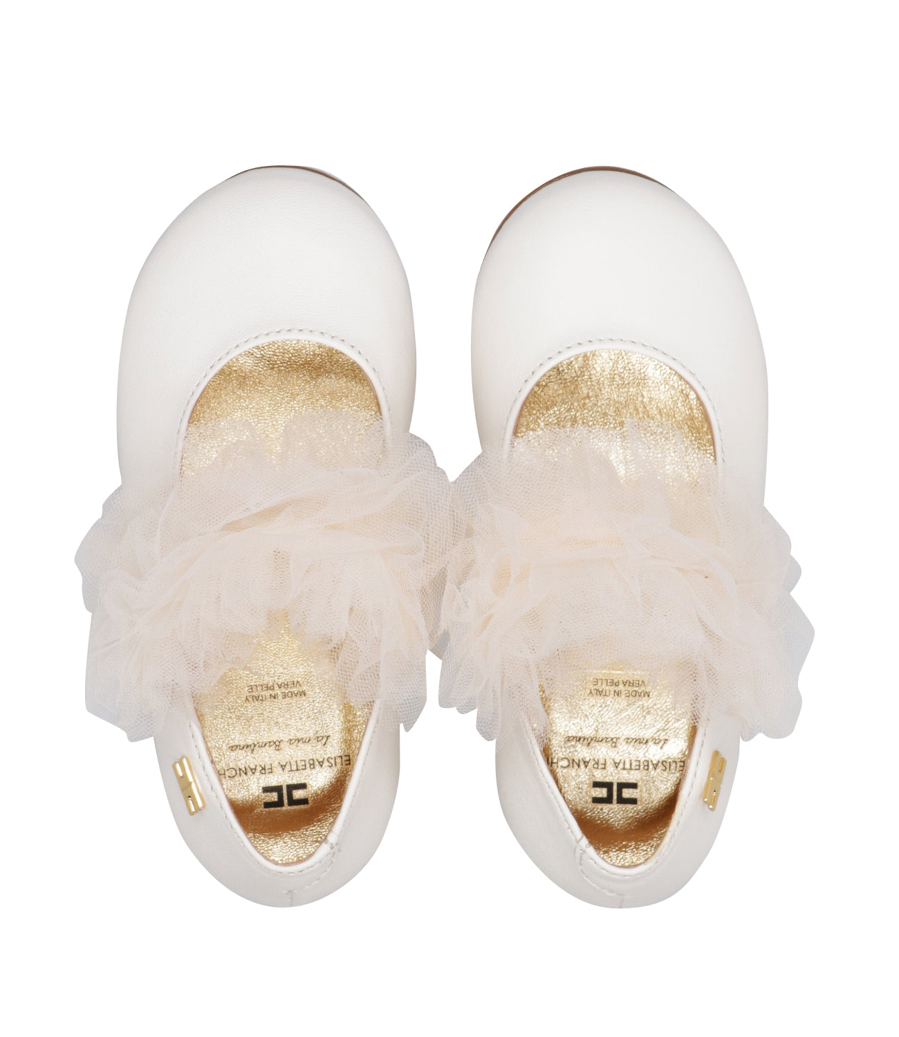 Elisabetta Franchi La Mia Bambina | Ballerina Bianco
