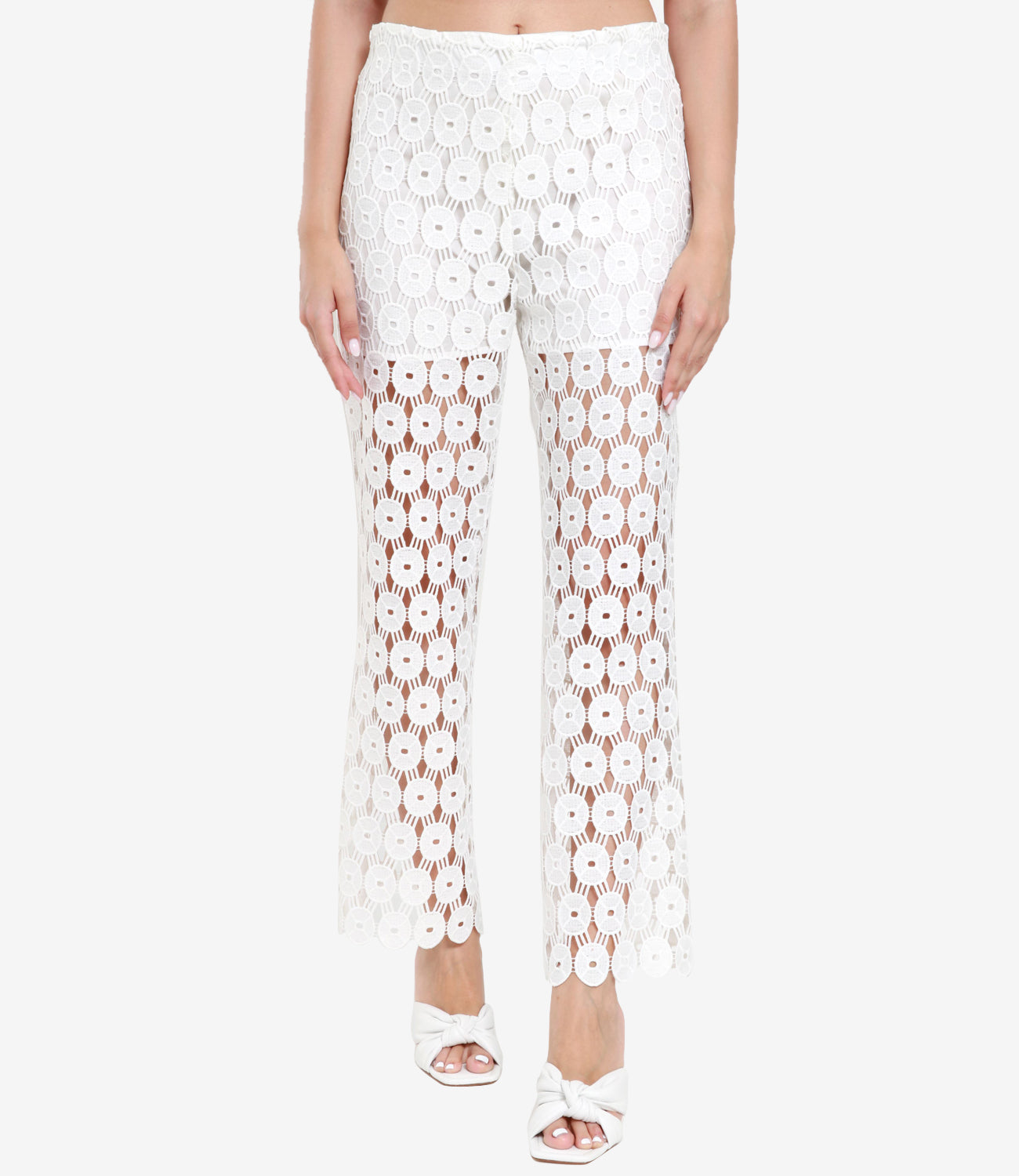 Erika Cavallini | White Trousers
