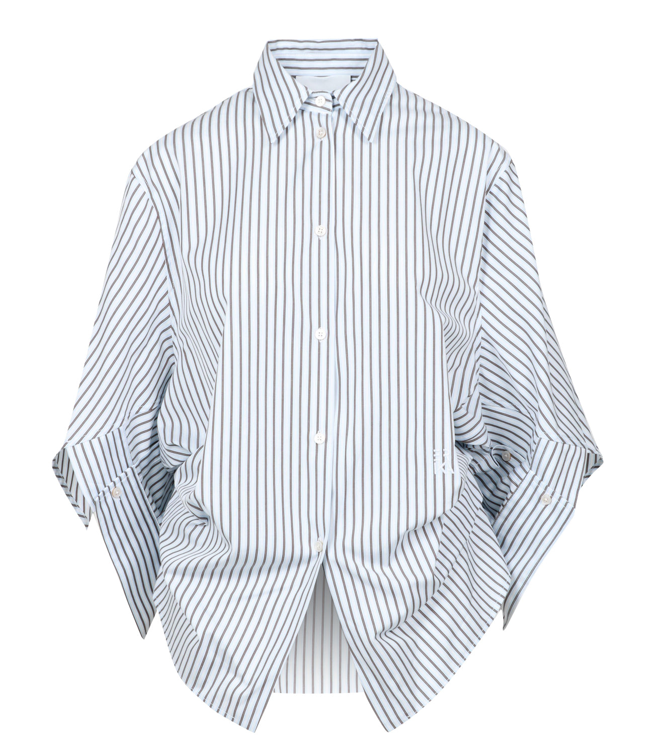 Erika Cavallini | White and Blue Shirt