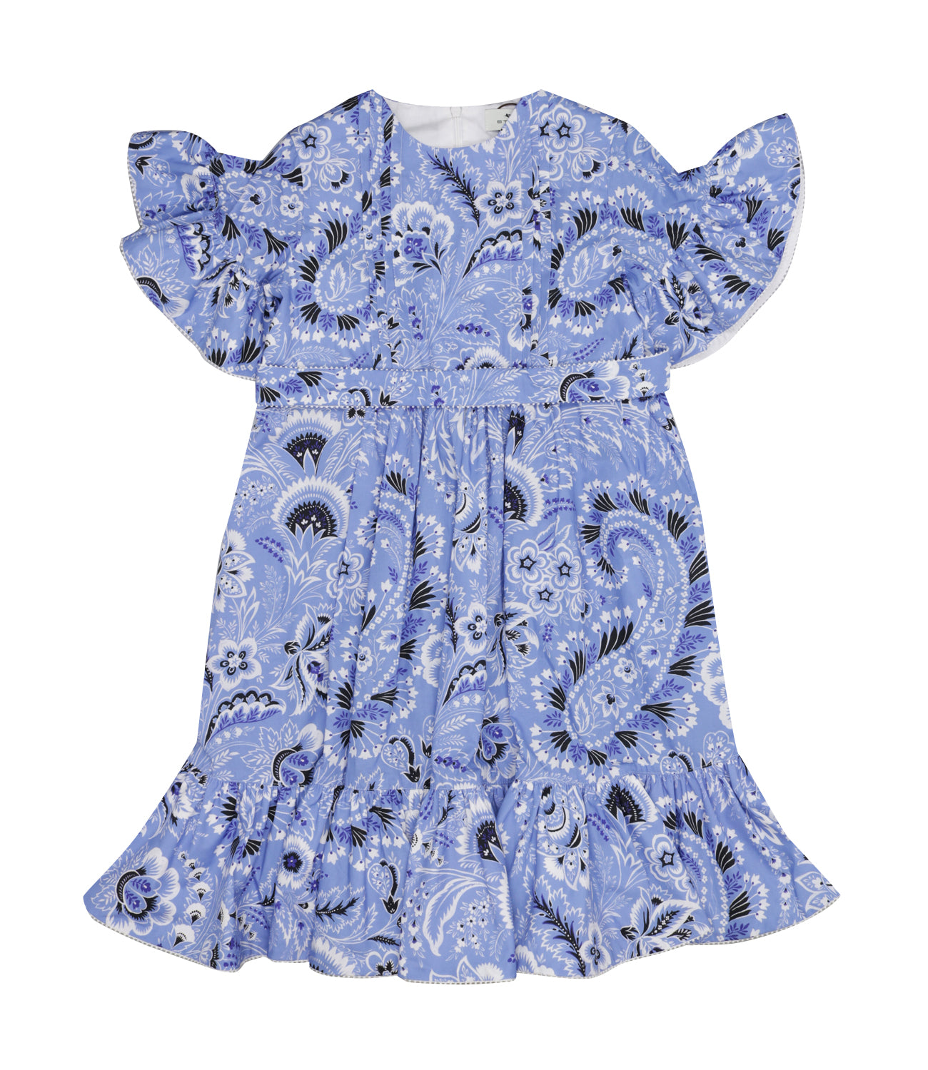 Etro Kids | Light Blue and Beige Dress