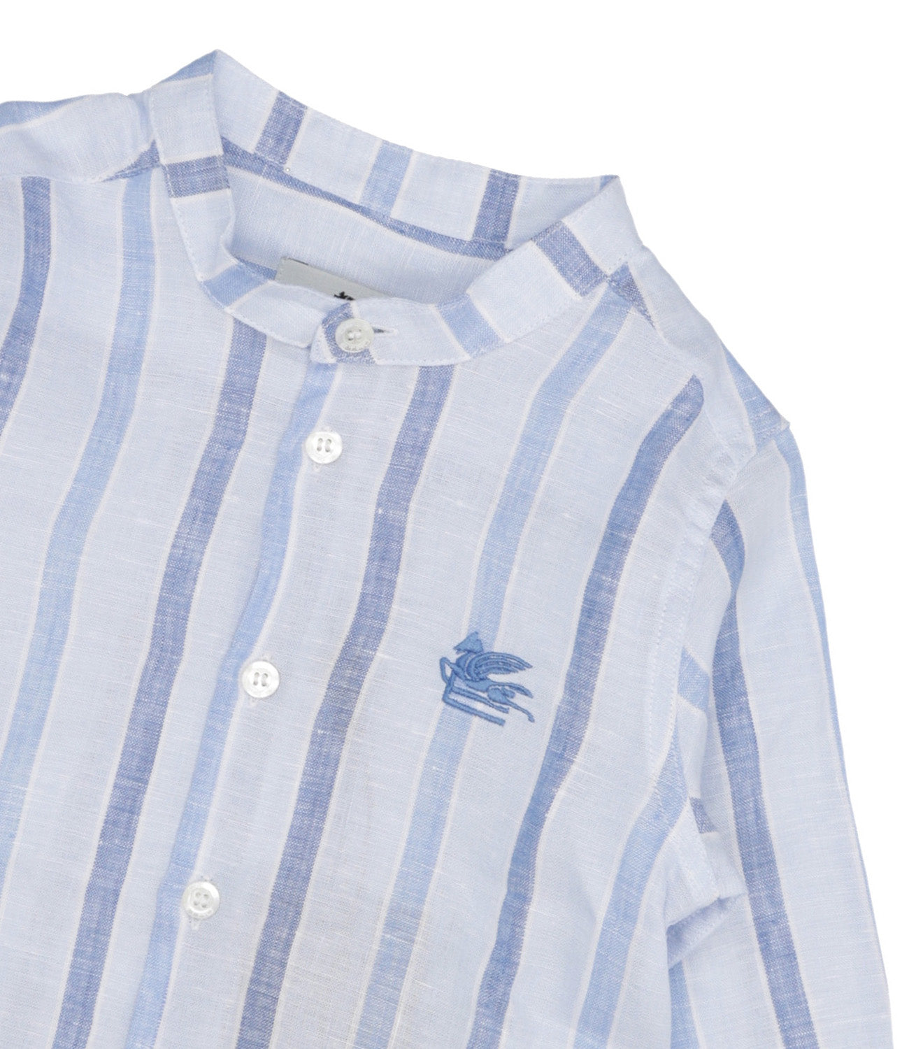 Etro Kids | Camicia Bianco e Blu