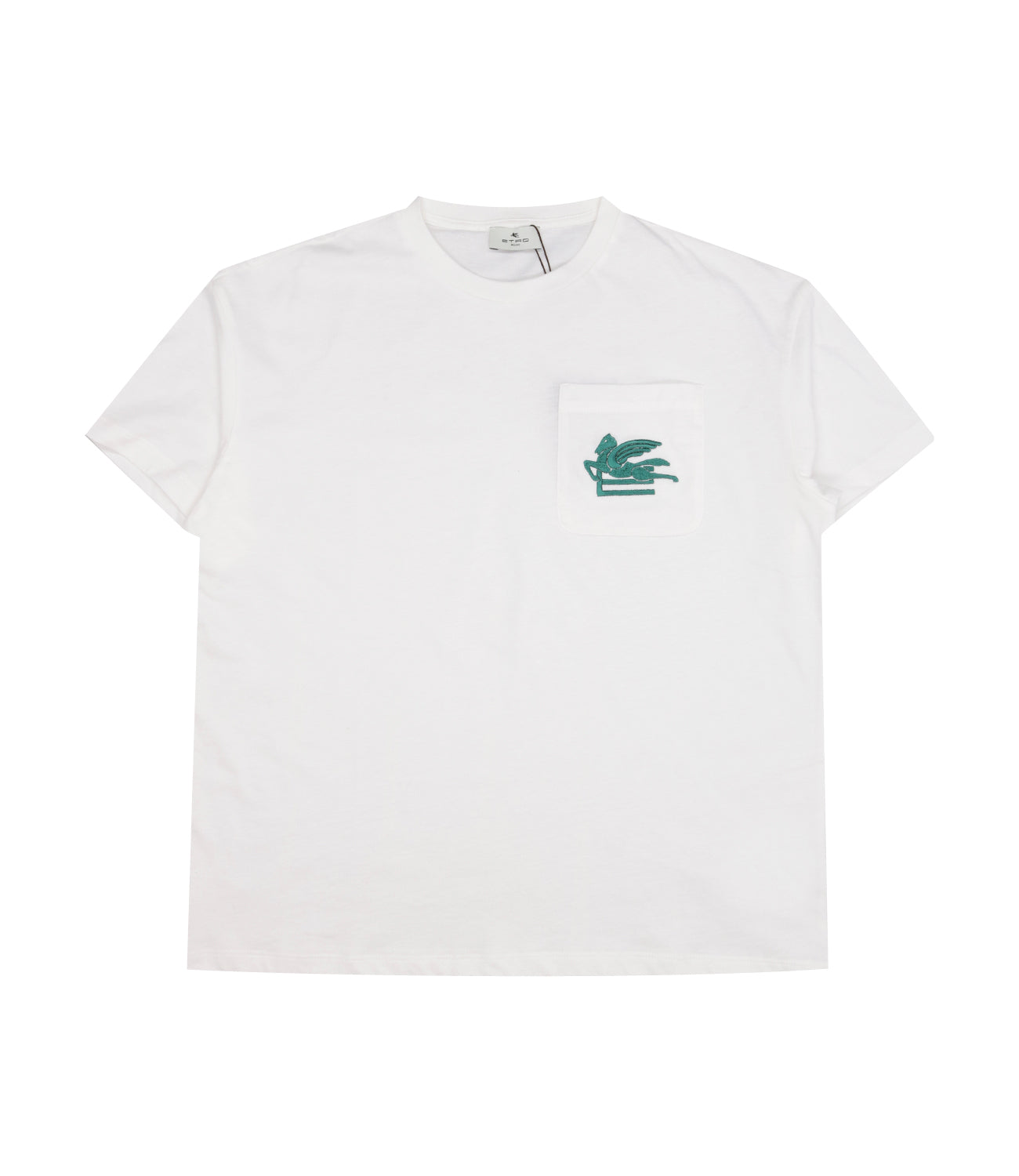 Etro Kids | Ivory and Green T-Shirt