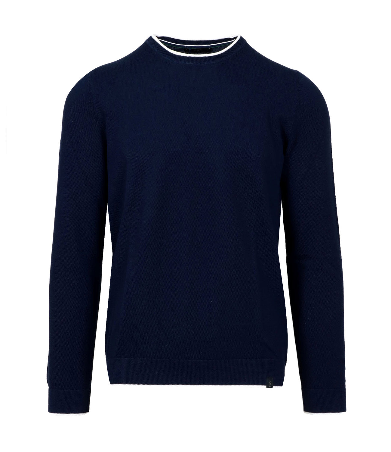Fay | Navy Blue and White Sweater