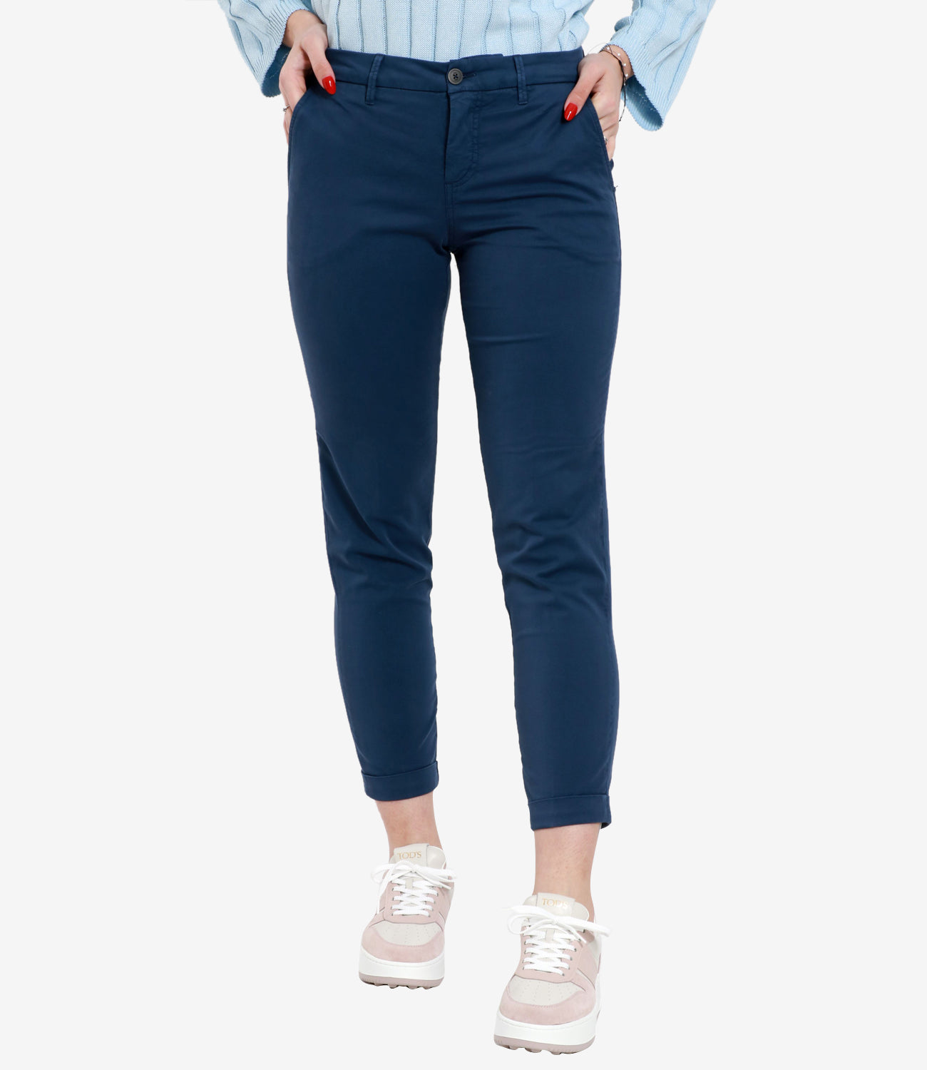 Fay | Navy Blue Trousers