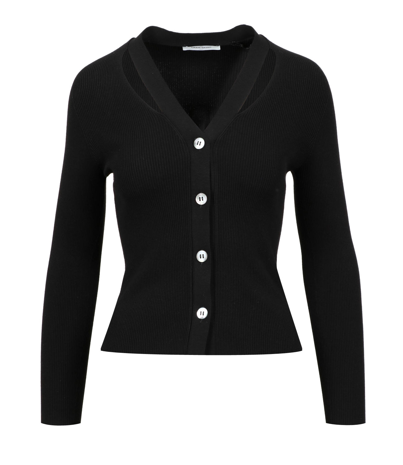 Gran Sasso | Black Cardigan