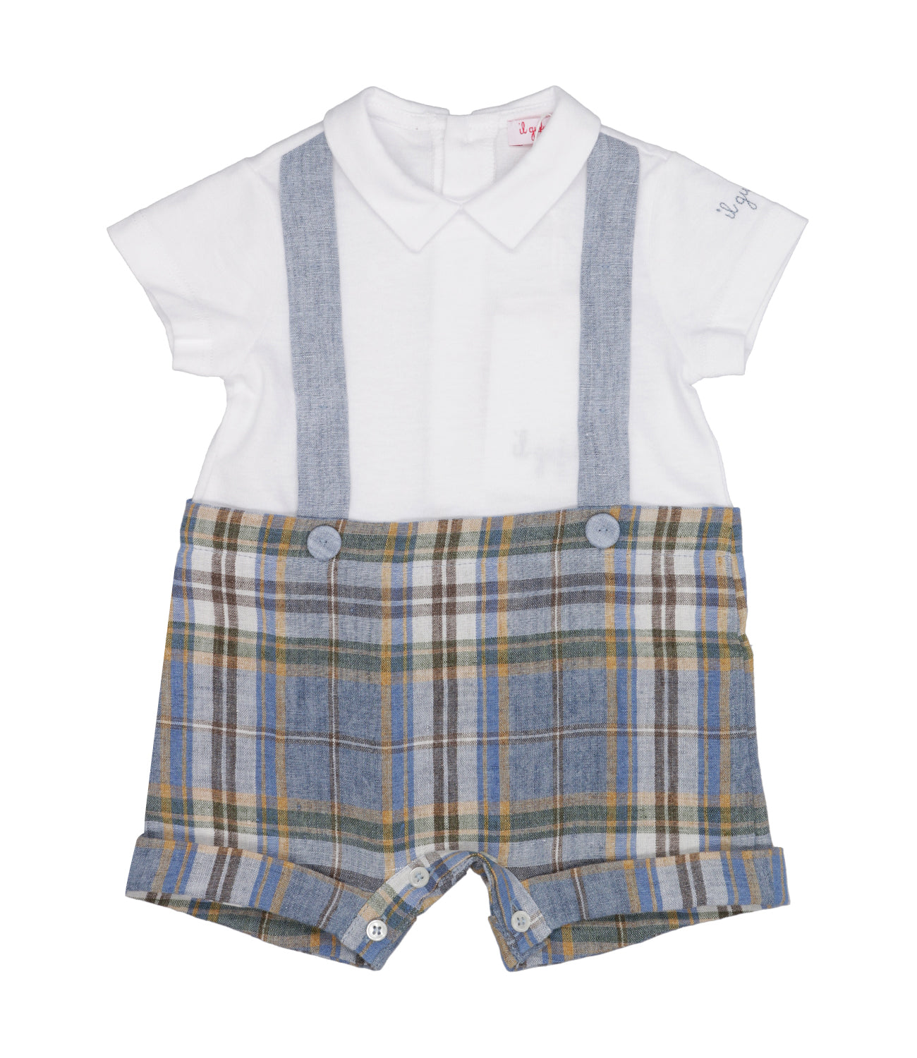 Tutina Bianca Tutine Neonato Gufo Il Gufo Tutina A21tp271m Clips - Main Image