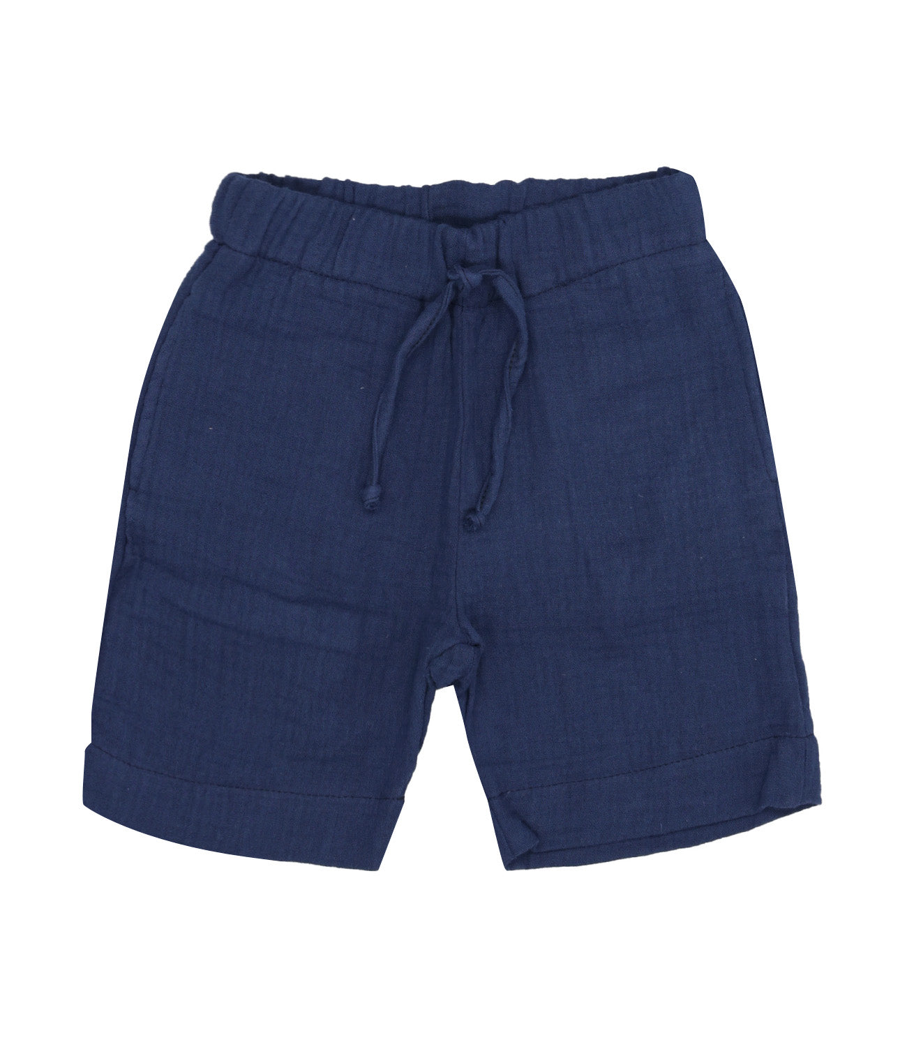 Lalalù | Navy Blue Bermuda Shorts