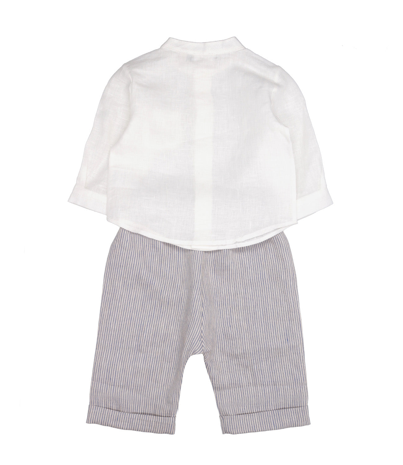 Lalalù | Grey Shirt and Trousers Set